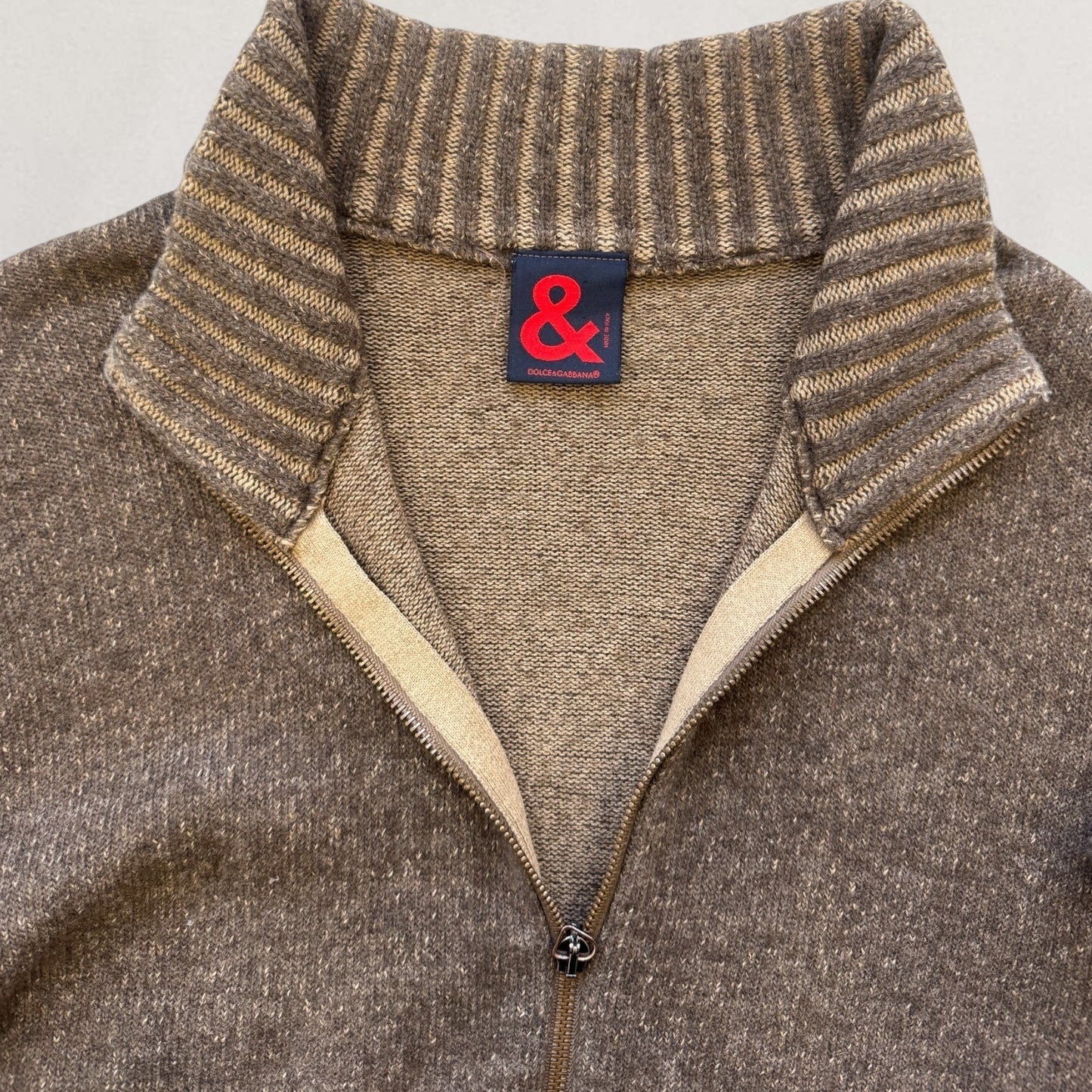 Dolce & Gabbana zip-up jumper
