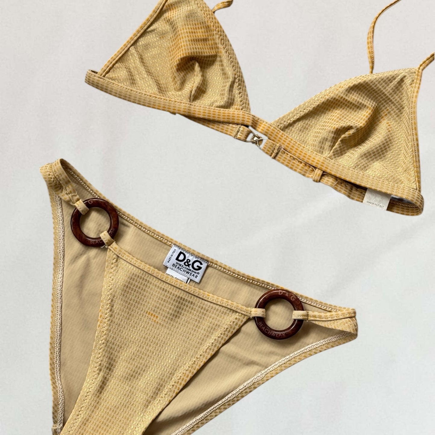 Dolce & Gabbana O-ring bikini