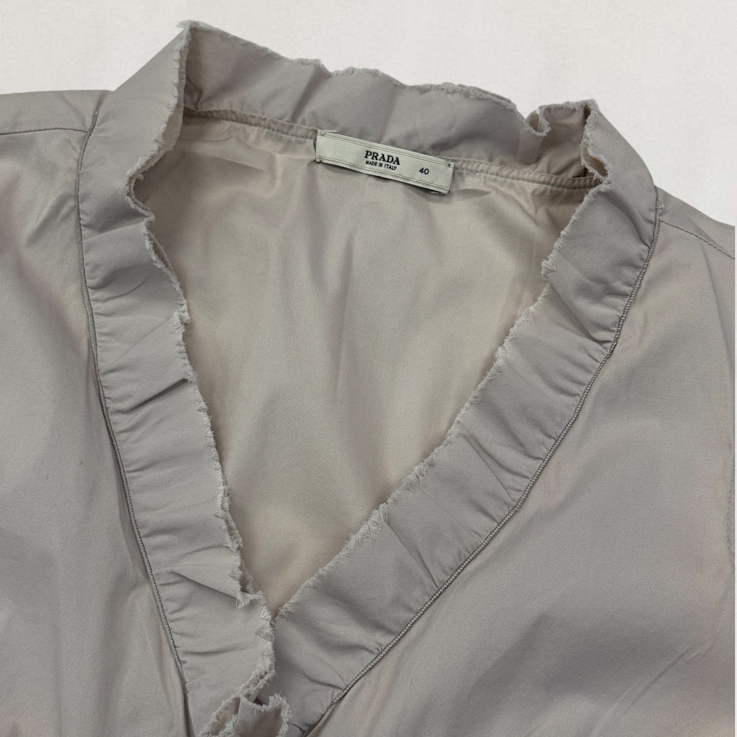 Prada ruched vest
