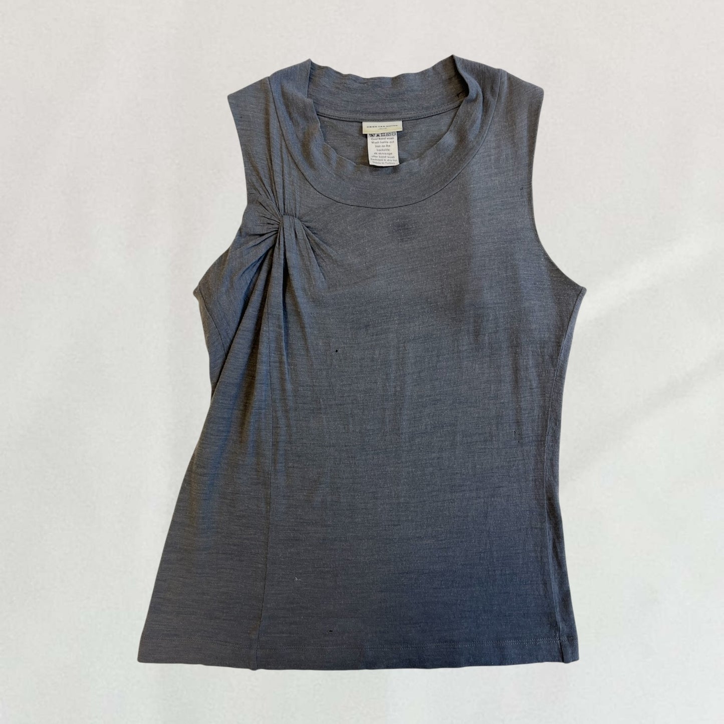 Dries Van Noten gathered vest