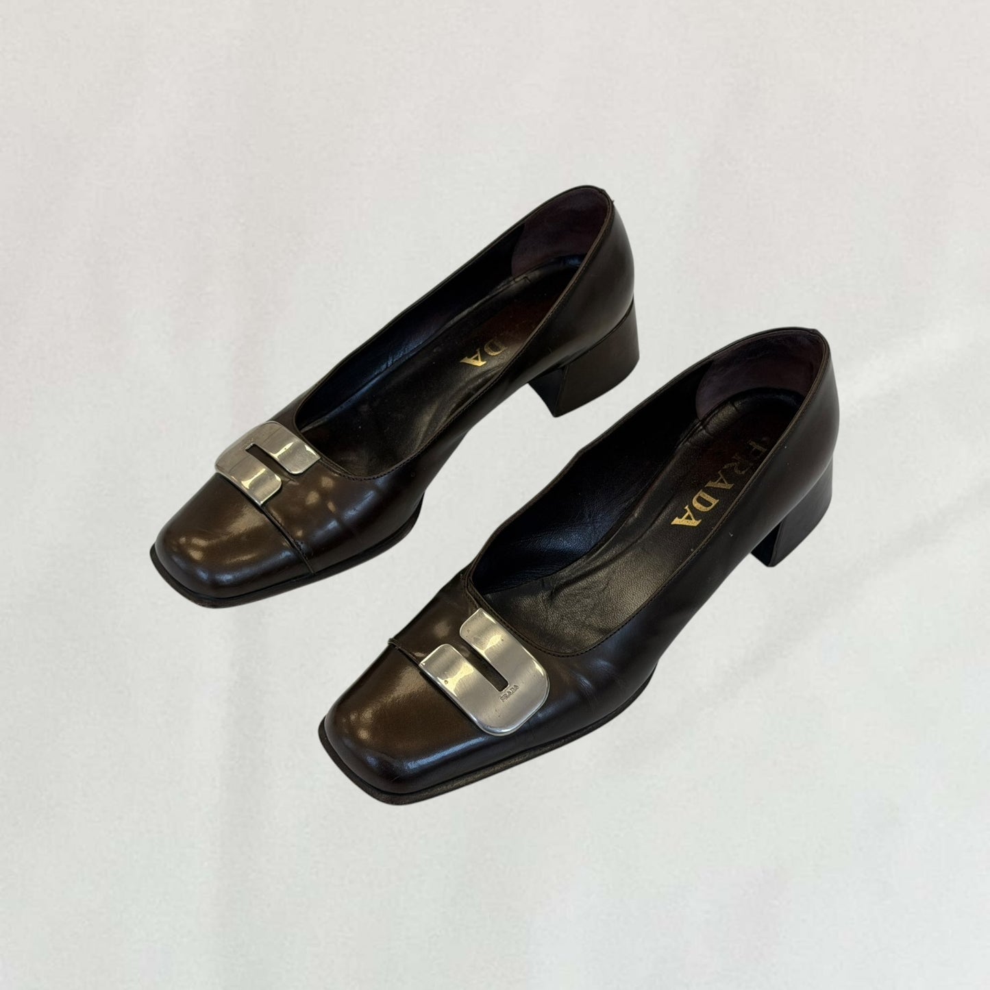 Prada loafer mules