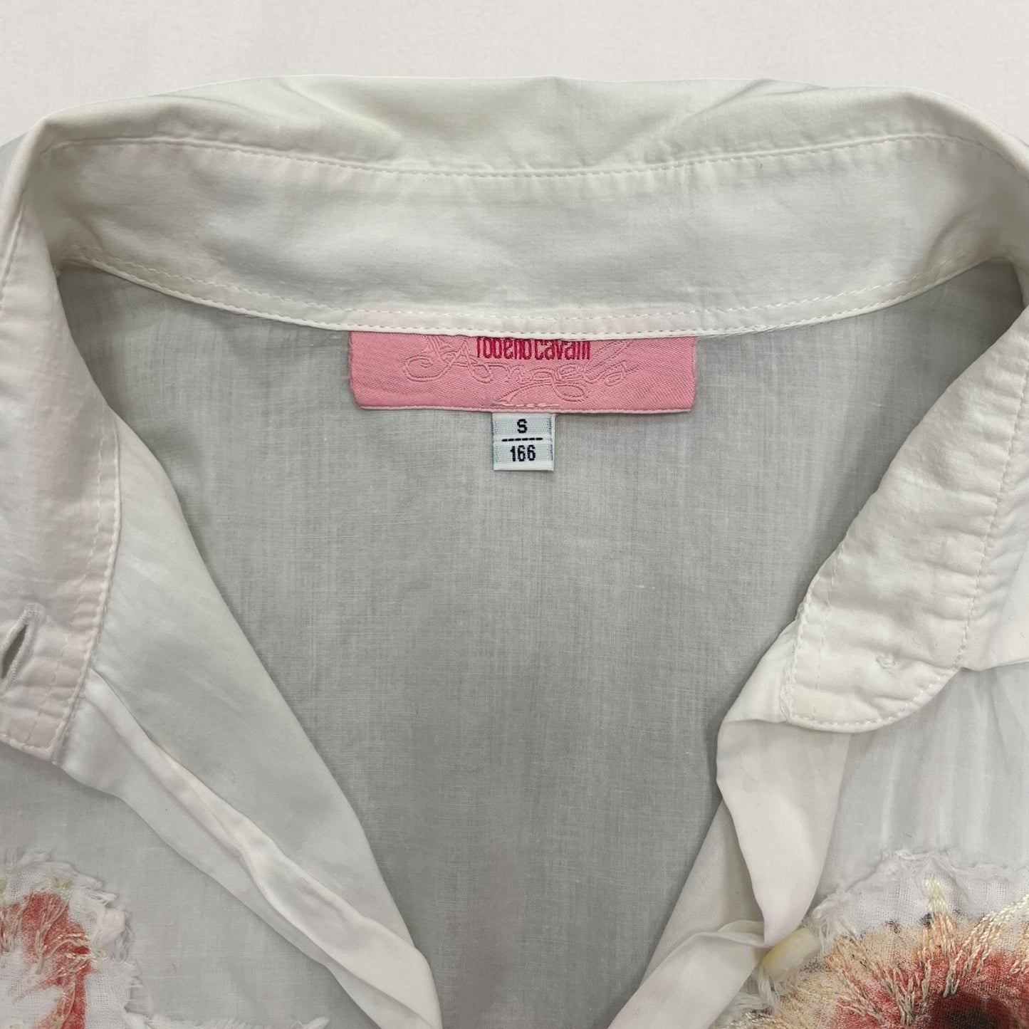 Roberto Cavalli flower shirt