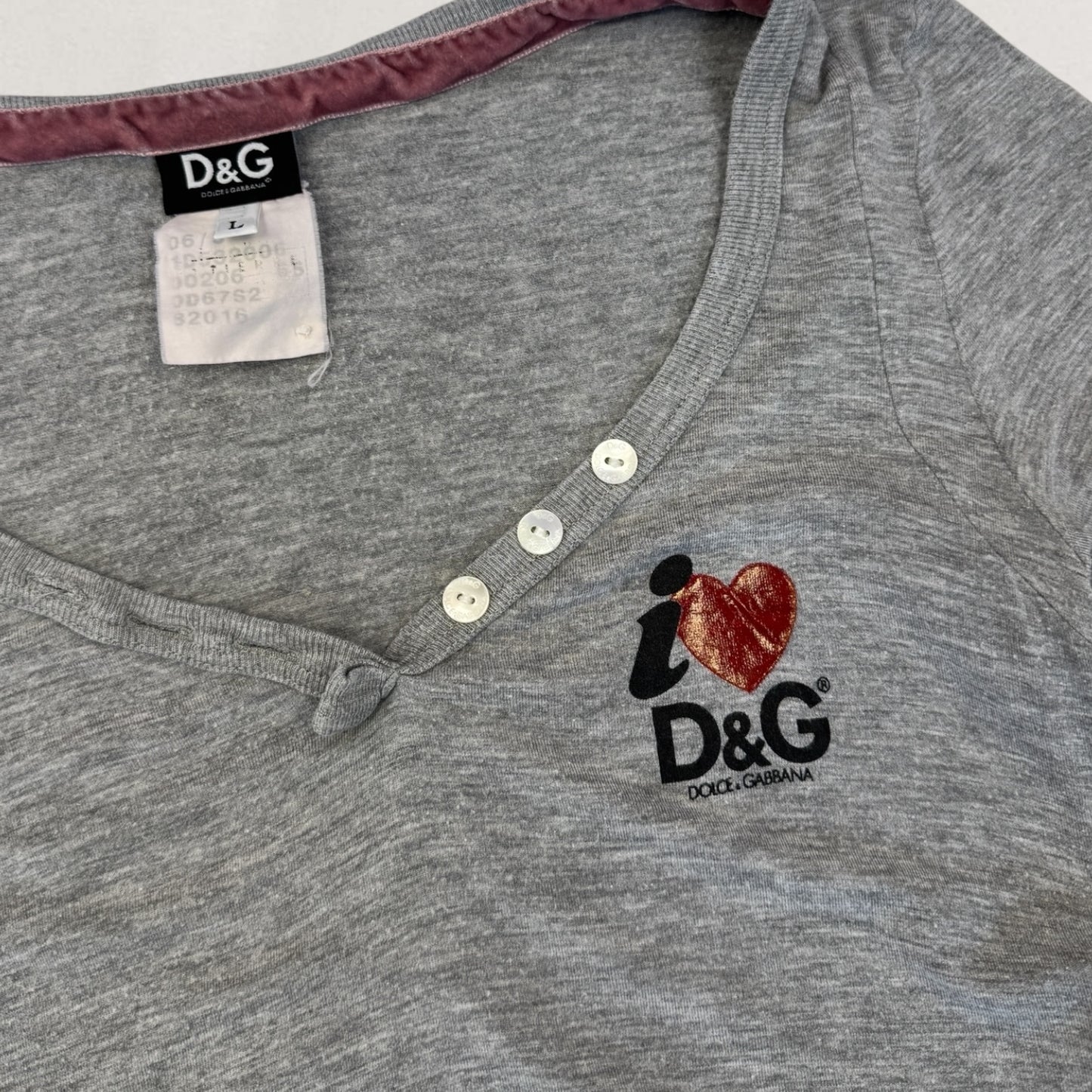 Dolce & Gabbana V-neck T-shirt