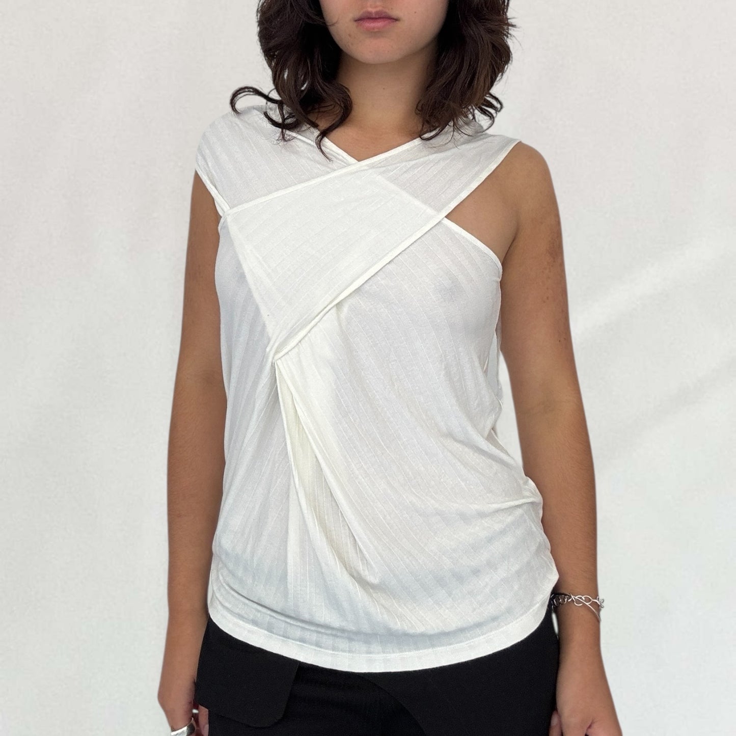 Cop Copine asymmetrical top