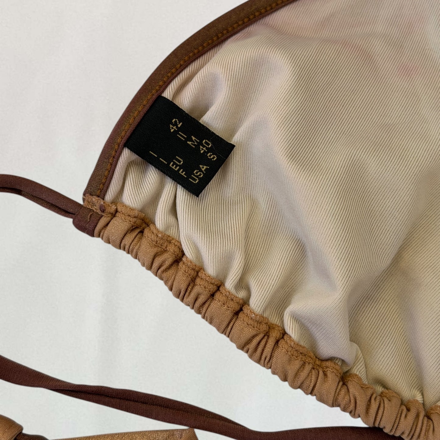 Roberto Cavalli gradient bikini