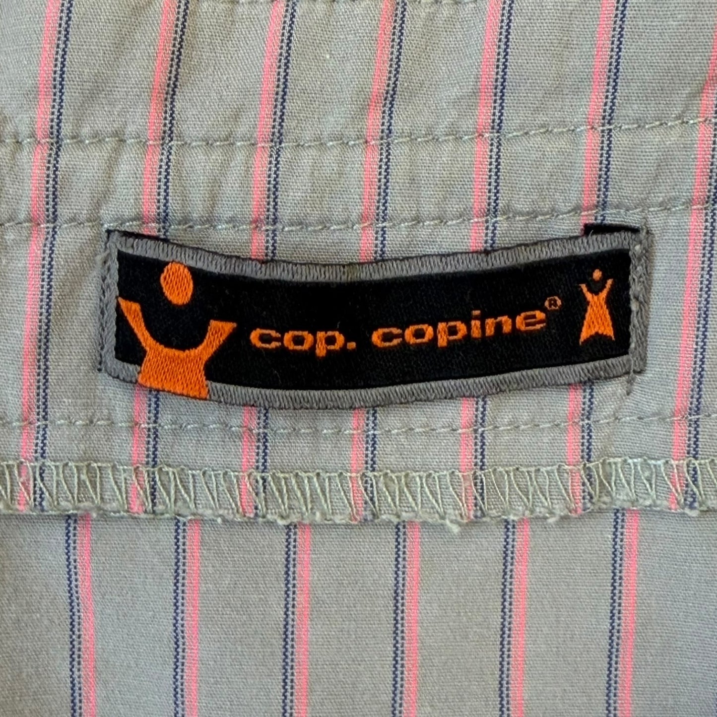 Cop Copine pinstripe skirt