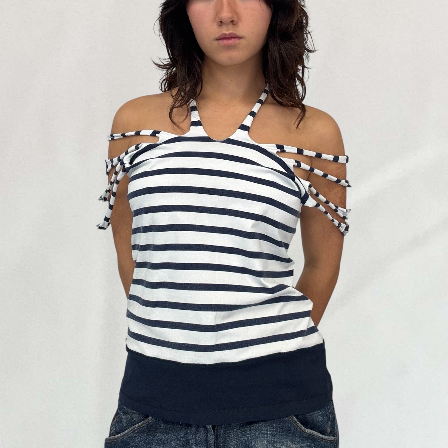 Jean Paul Gaultier strappy top