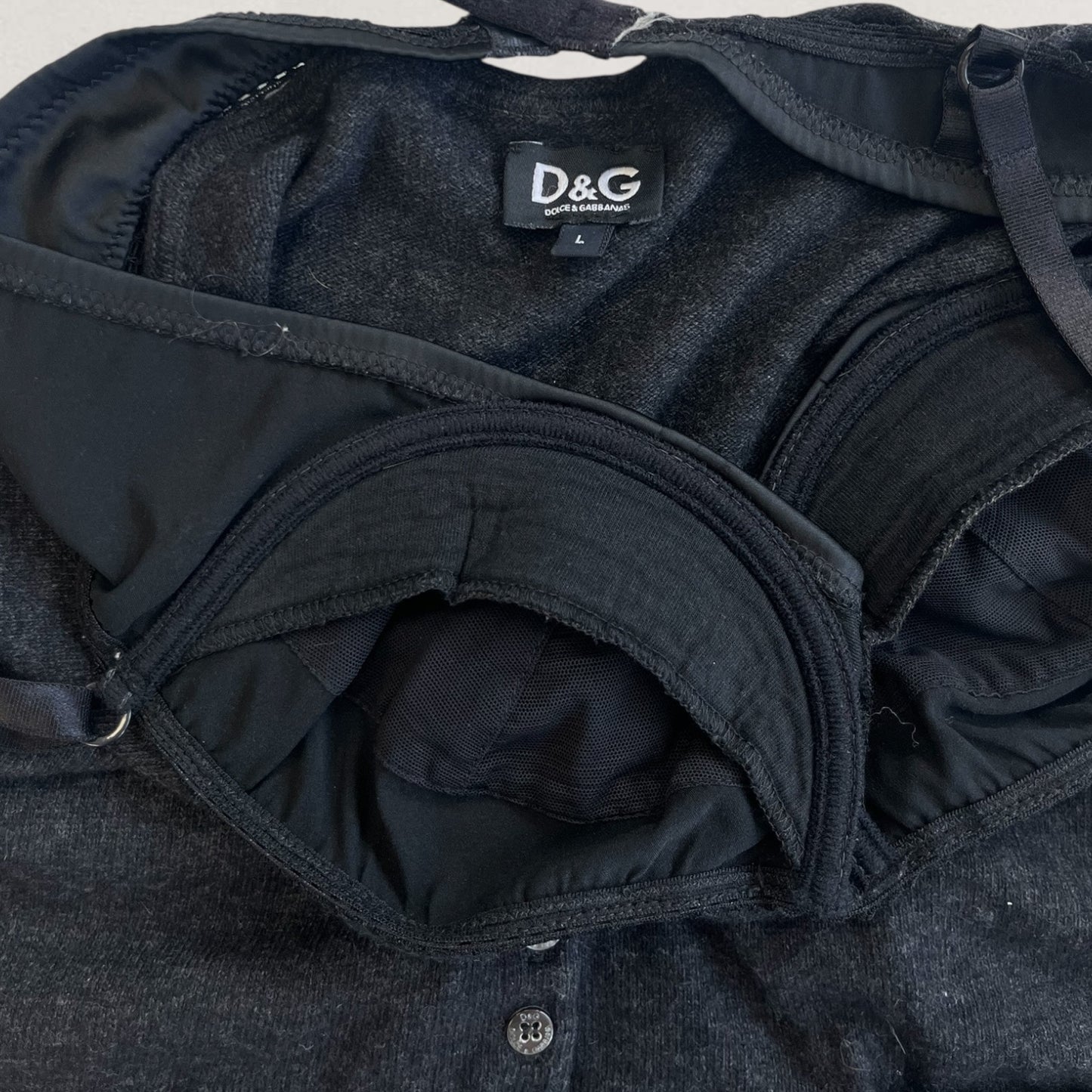 Dolce & Gabbana knitted corset
