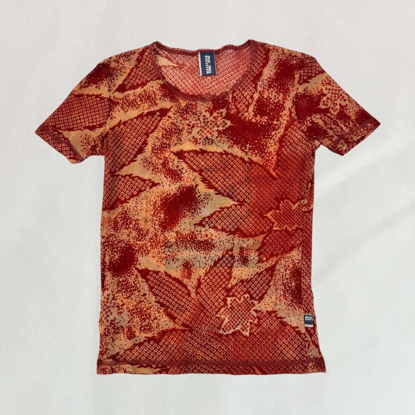 Jean Paul Gaultier autumn leaf T-shirt