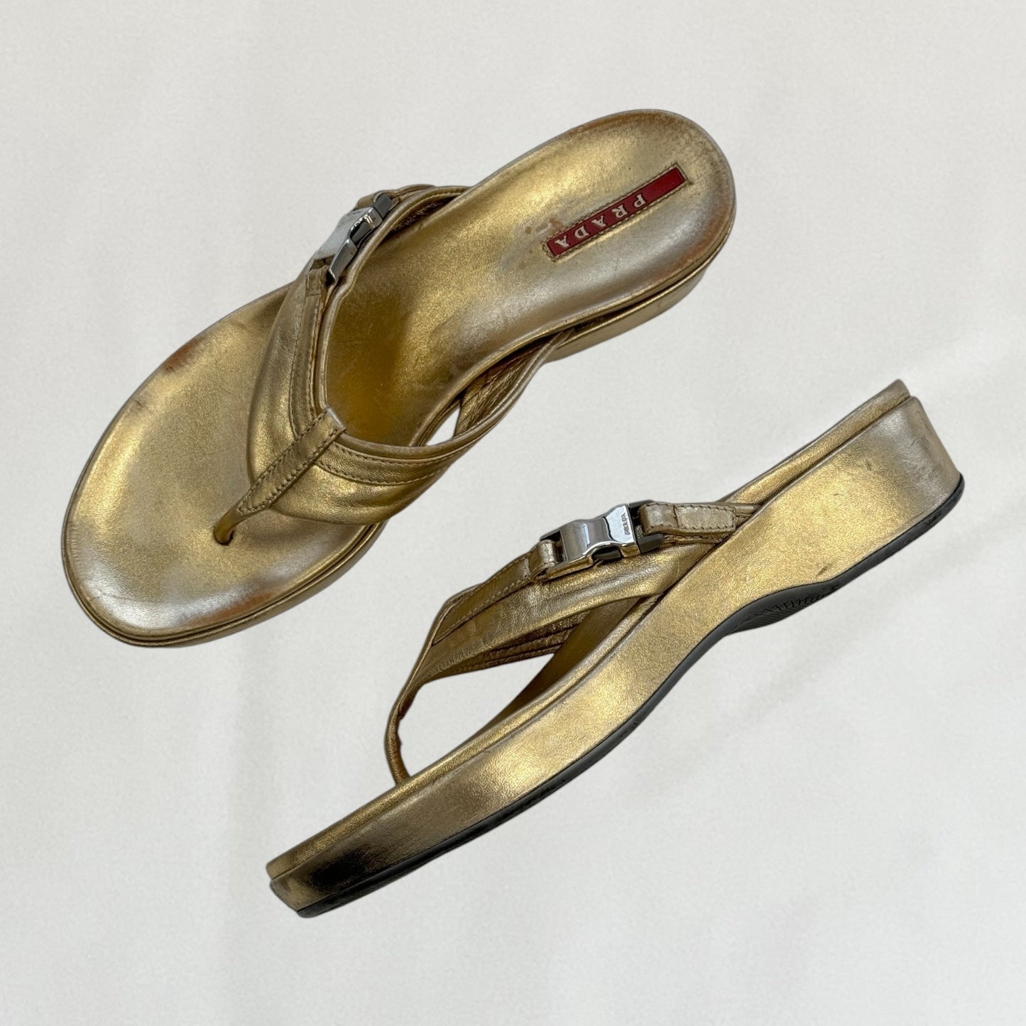 Prada flip flops