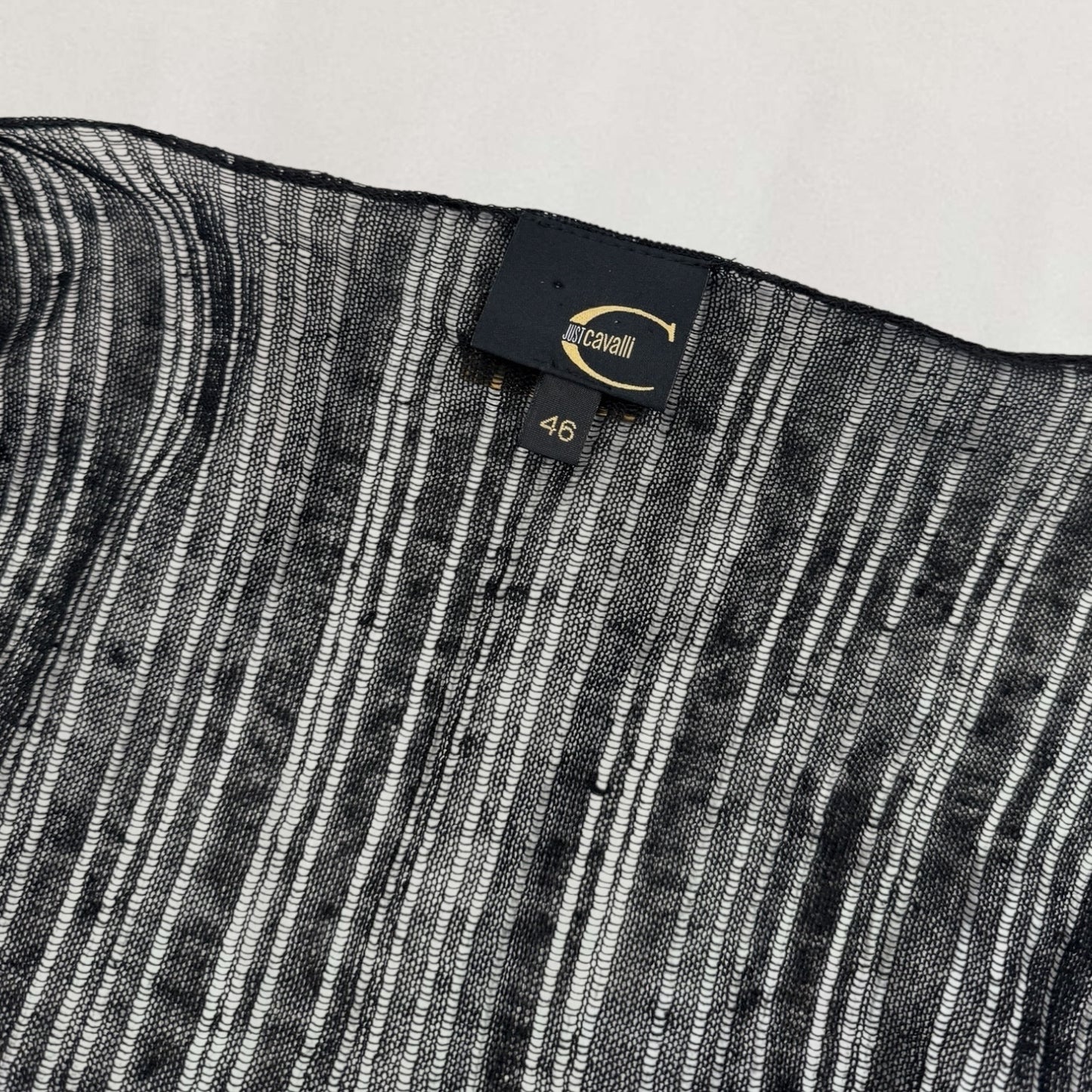 Roberto Cavalli knitted wrap top