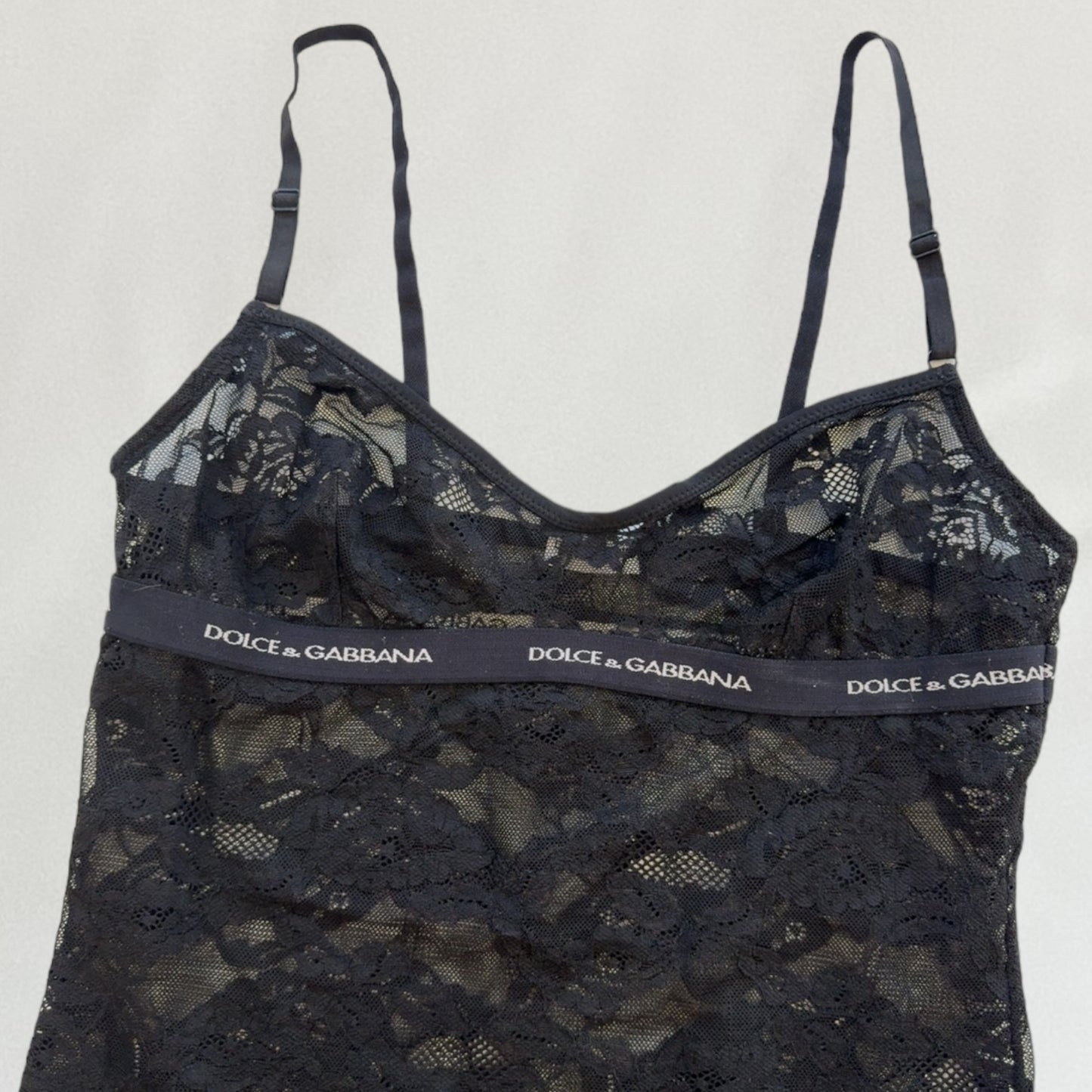 Dolce & Gabbana lace cami top