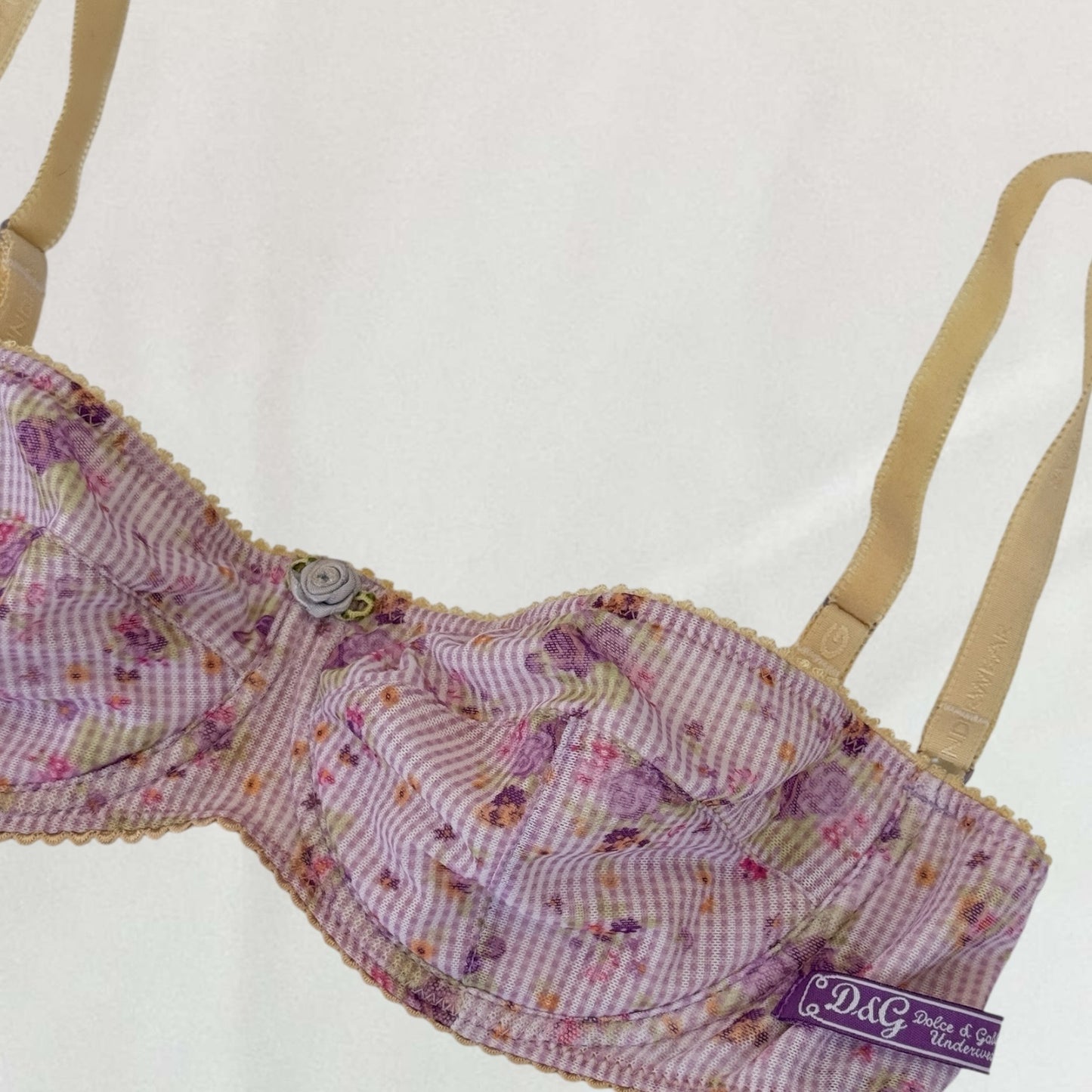 Dolce & Gabbana floral bra
