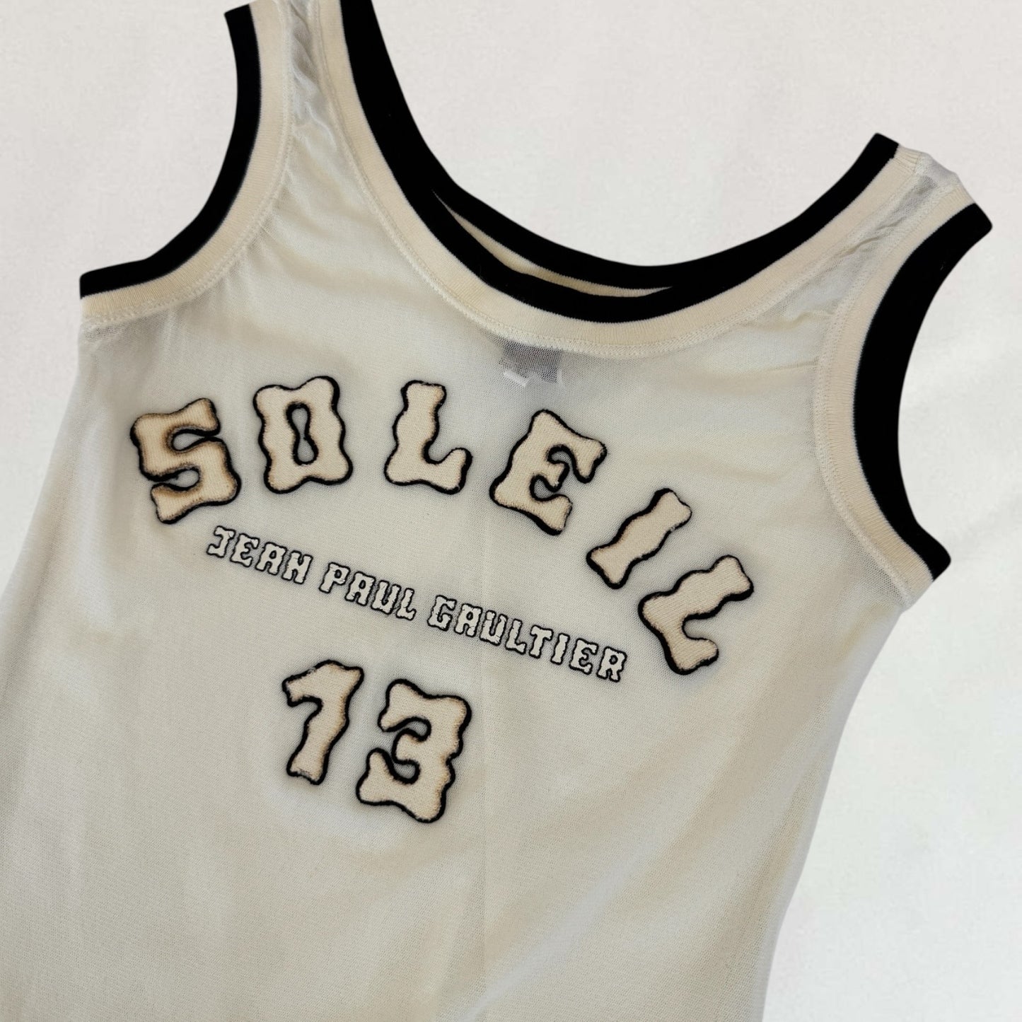 Jean Paul Gaultier mesh tank