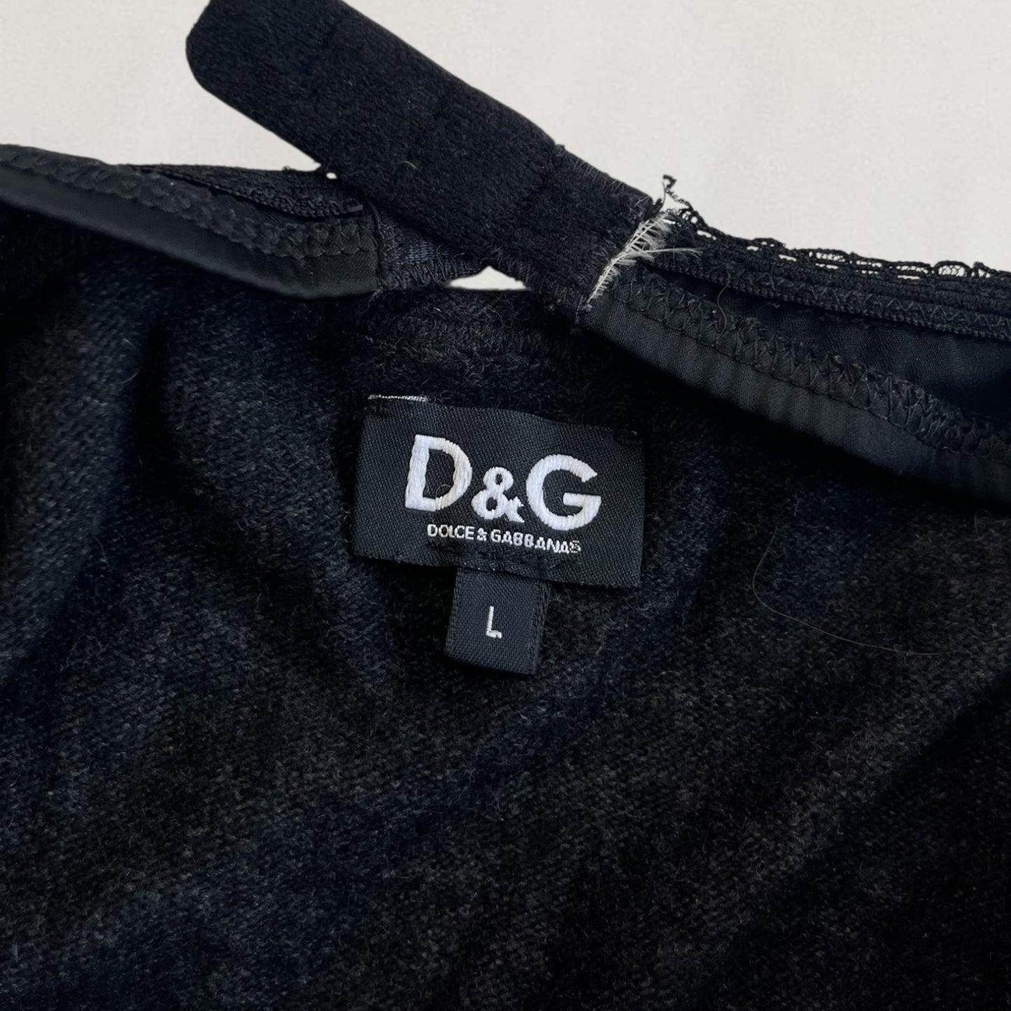 Dolce & Gabbana knitted corset