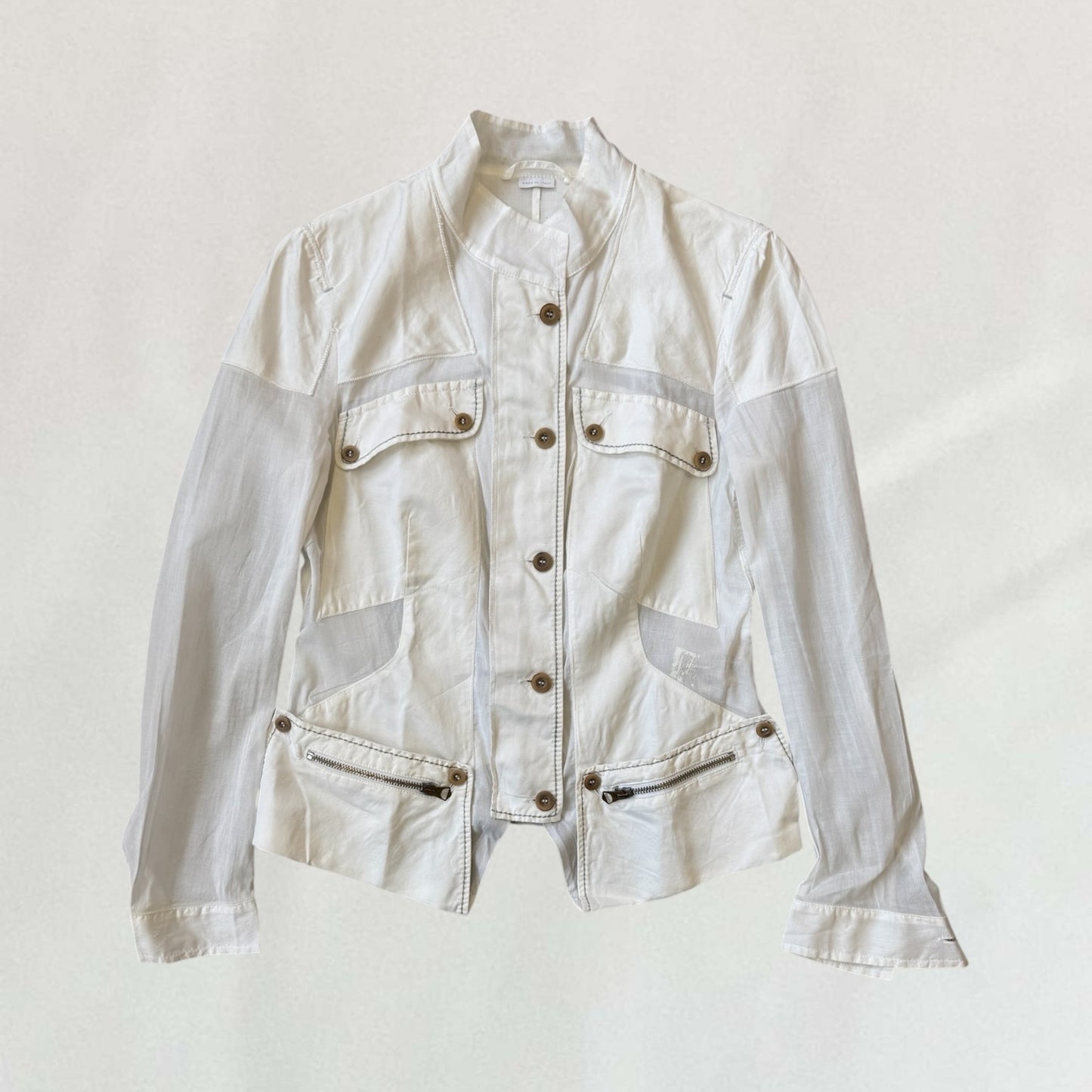 Marithé + François Girbaud button up jacket