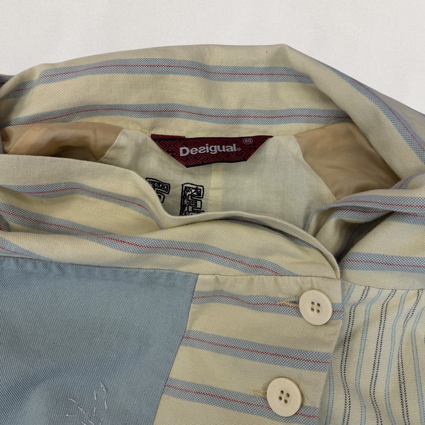 Desigual striped jacket