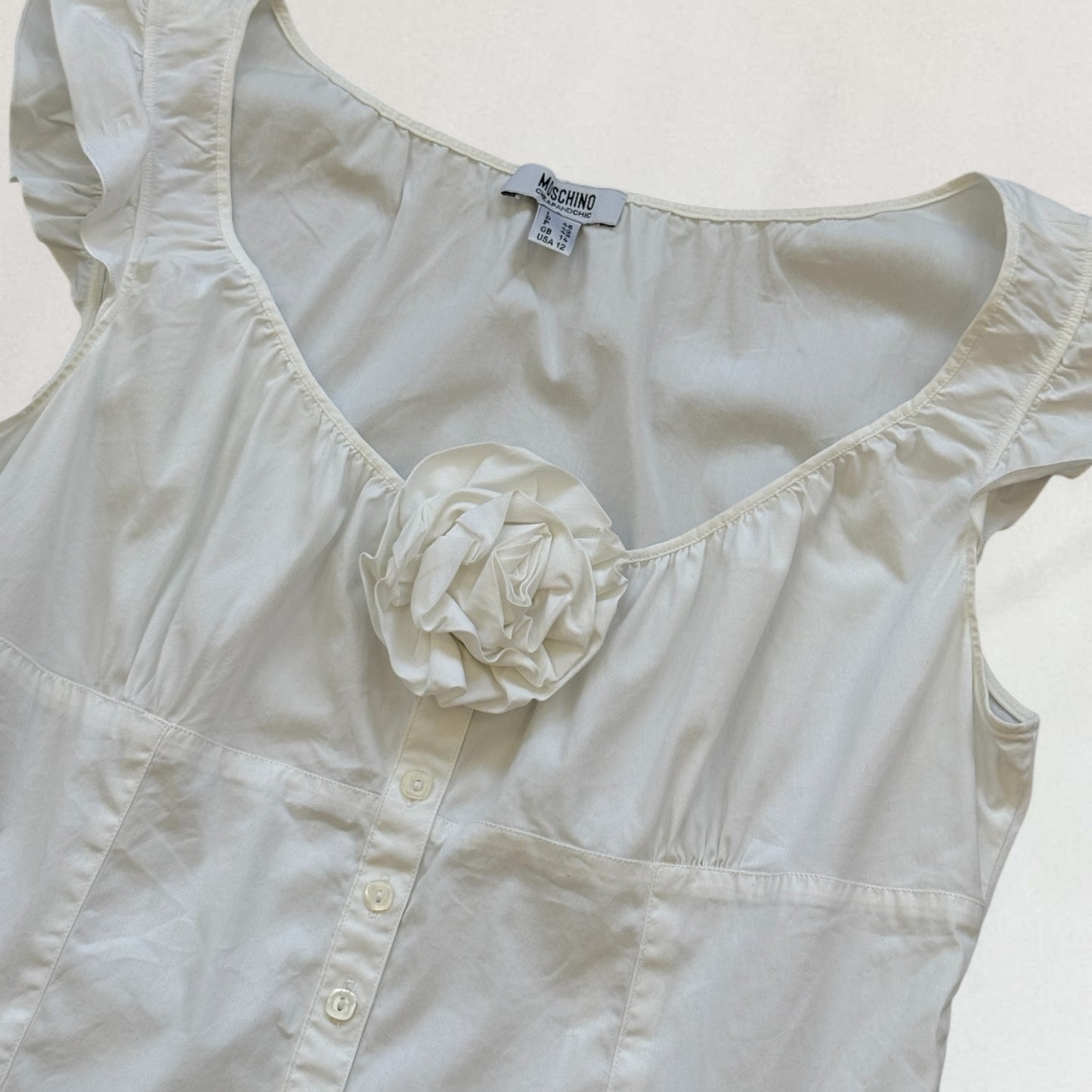 Moschino flower blouse