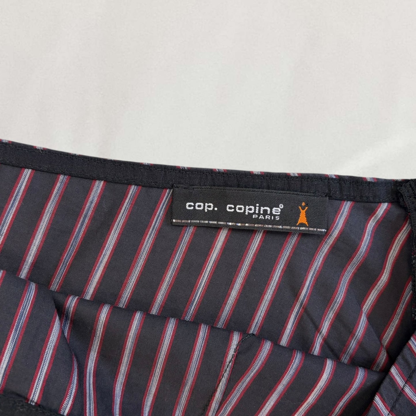 Cop Copine pinstripe skirt