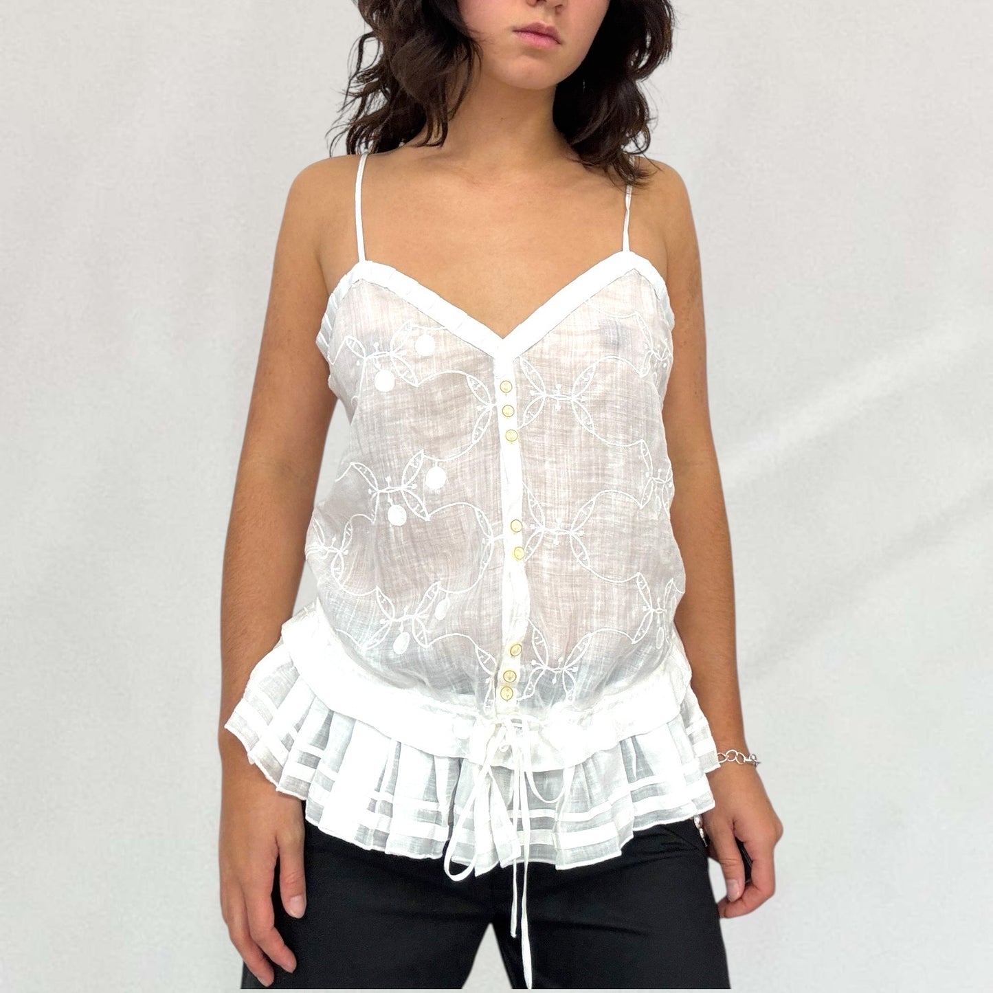 Marithé + François Girbaud button-up blouse