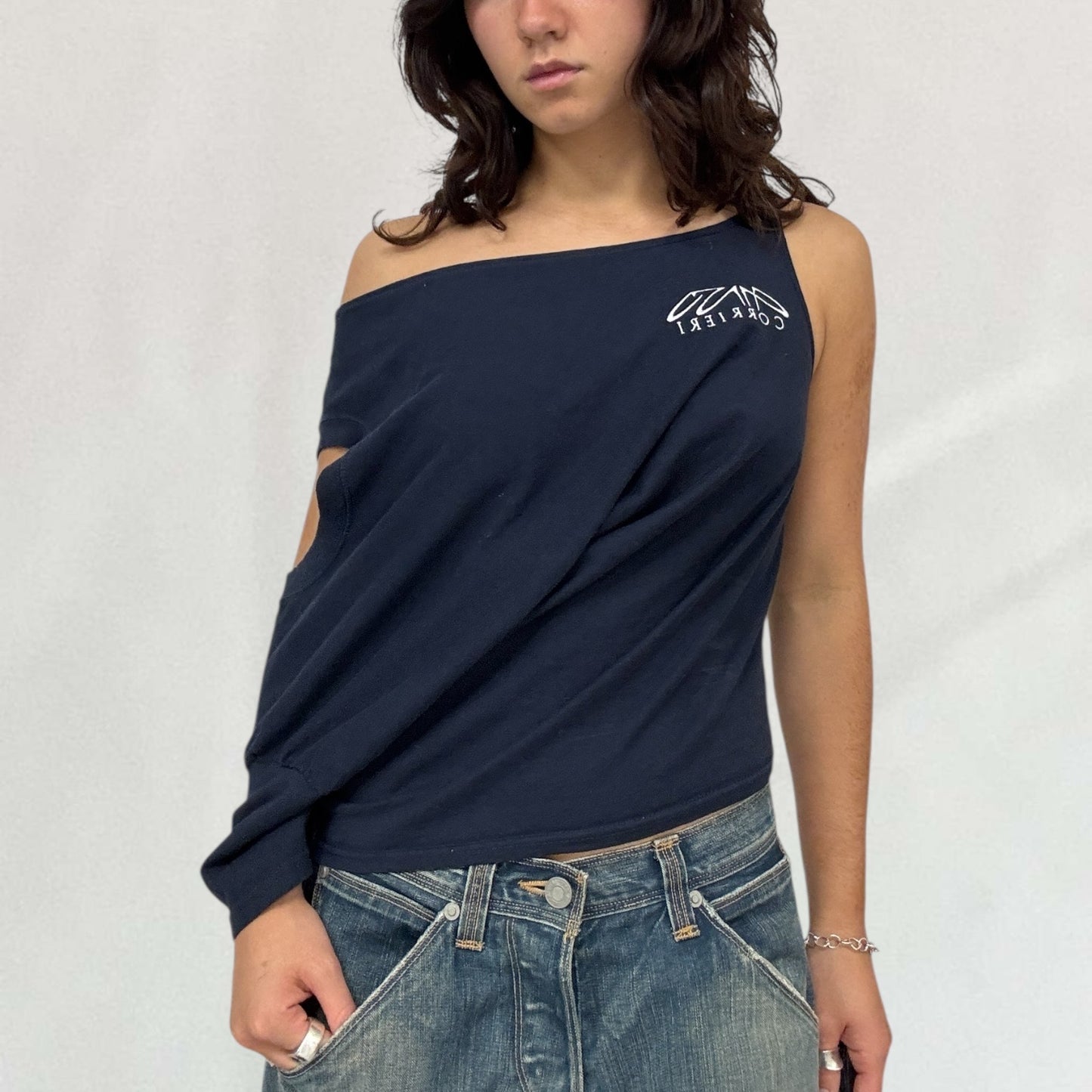 Gina Corrieri asymmetric T-shirt
