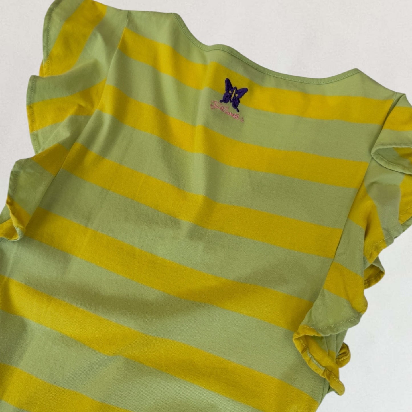 Roberto Cavalli ruffle sleeve top