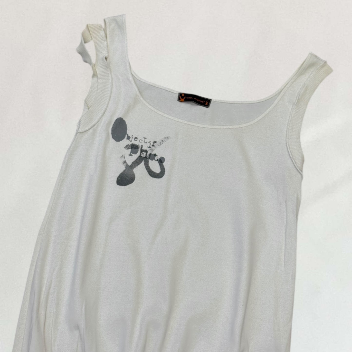 Cop Copine graphic tank