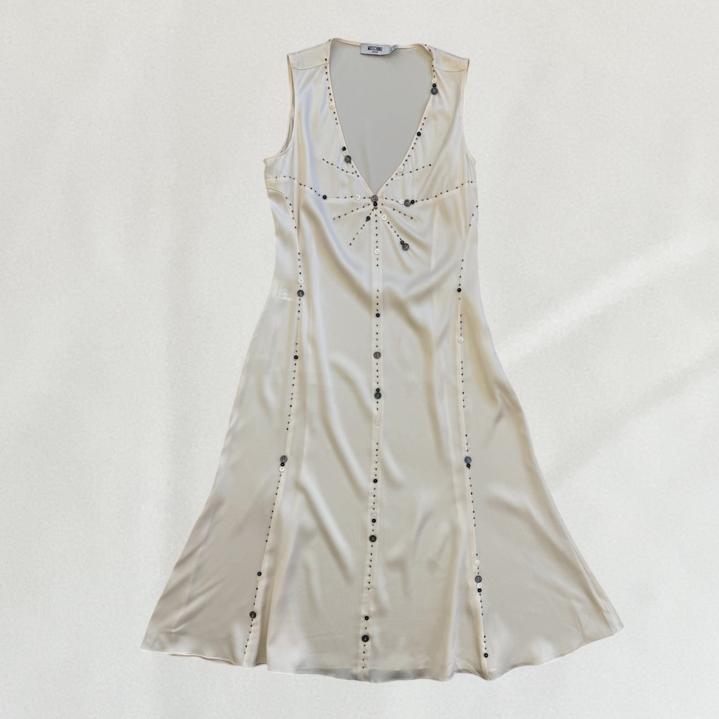 Moschino button detail dress
