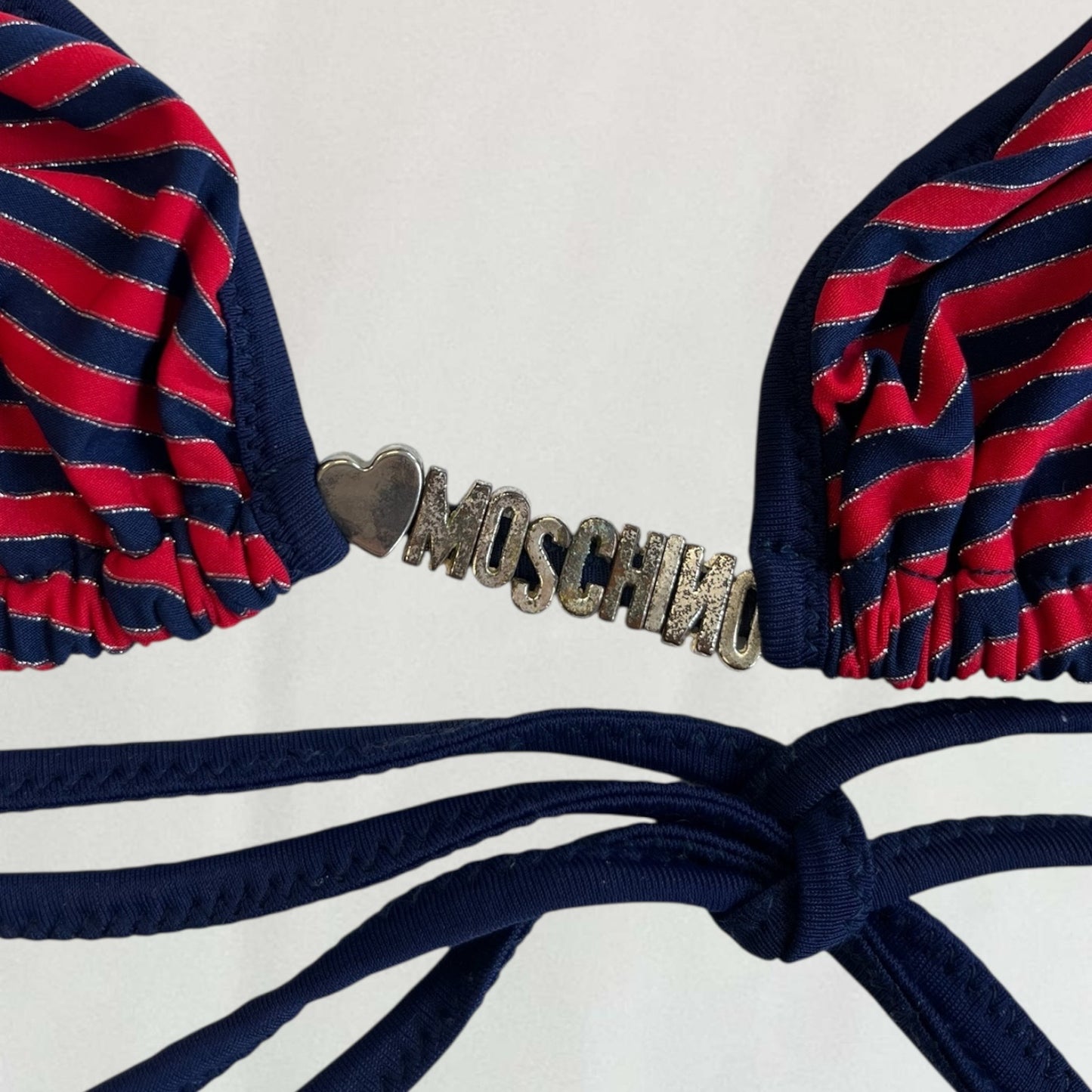 Moschino striped bikini
