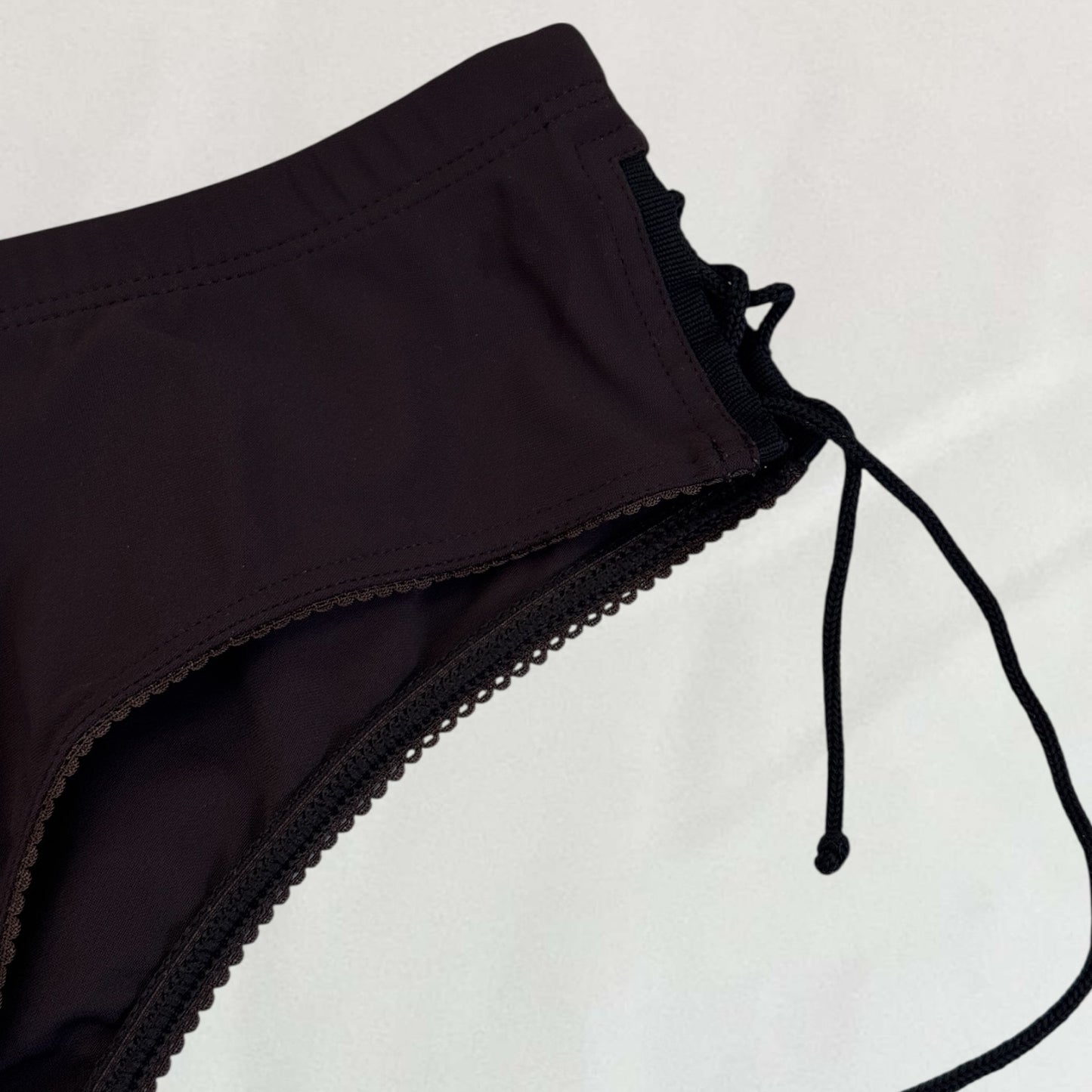 Prada lace up bikini