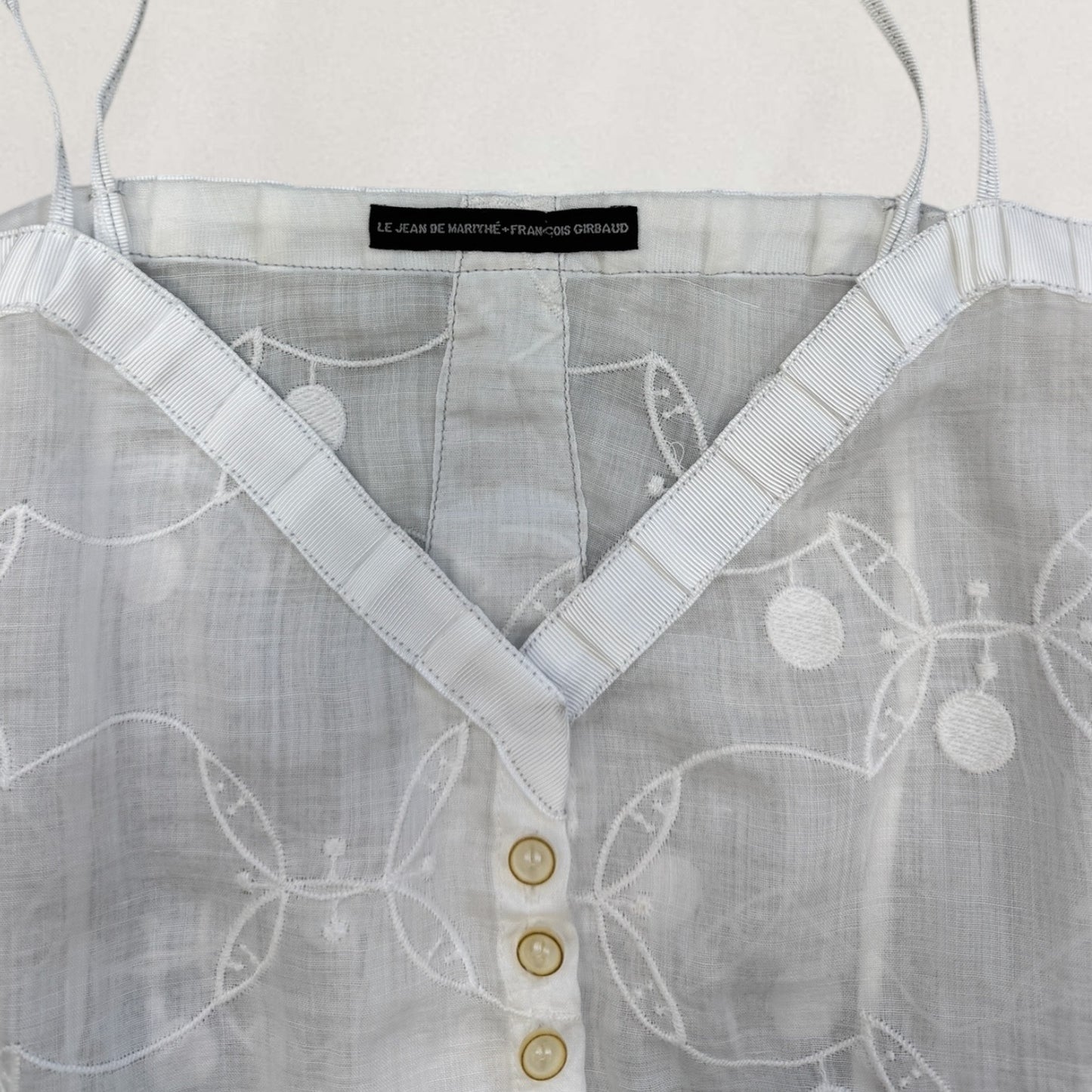 Marithé + François Girbaud button-up blouse