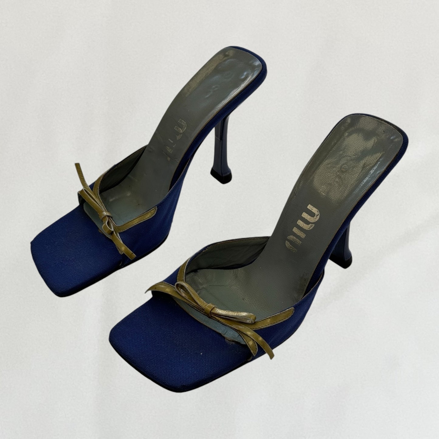 Prada bow heels