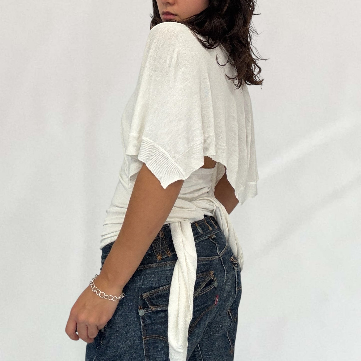 Jean Paul Gaultier double-layered top