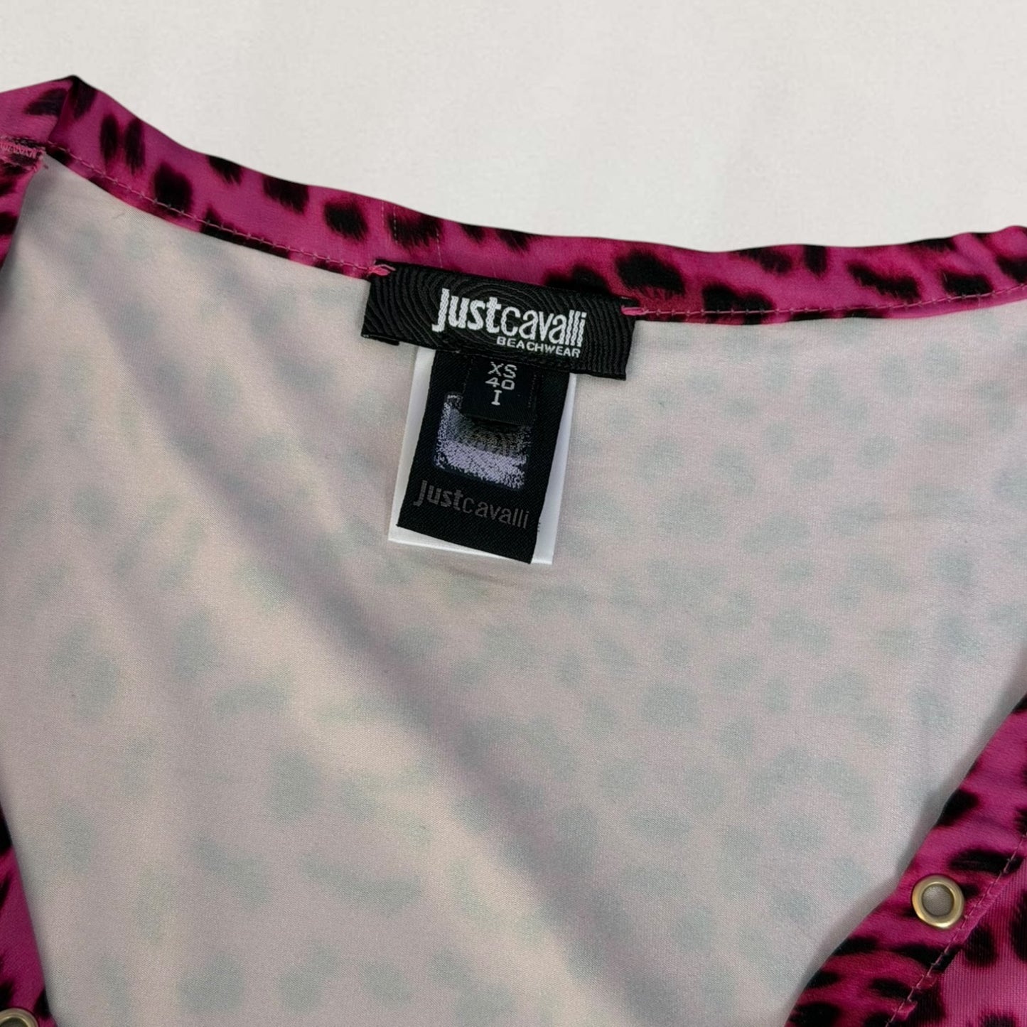 Roberto Cavalli leopard print vest