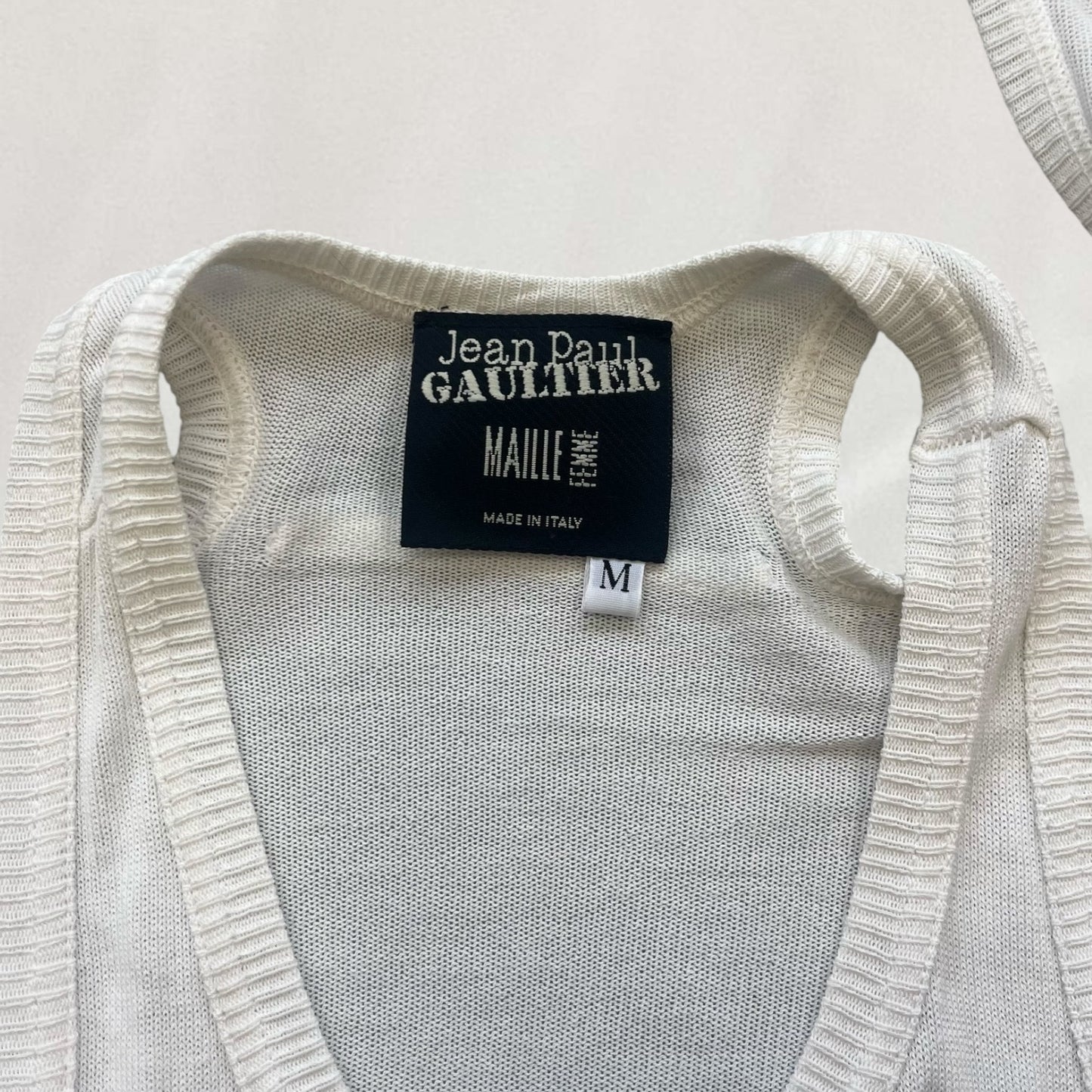 Jean Paul Gaultier double-layered top