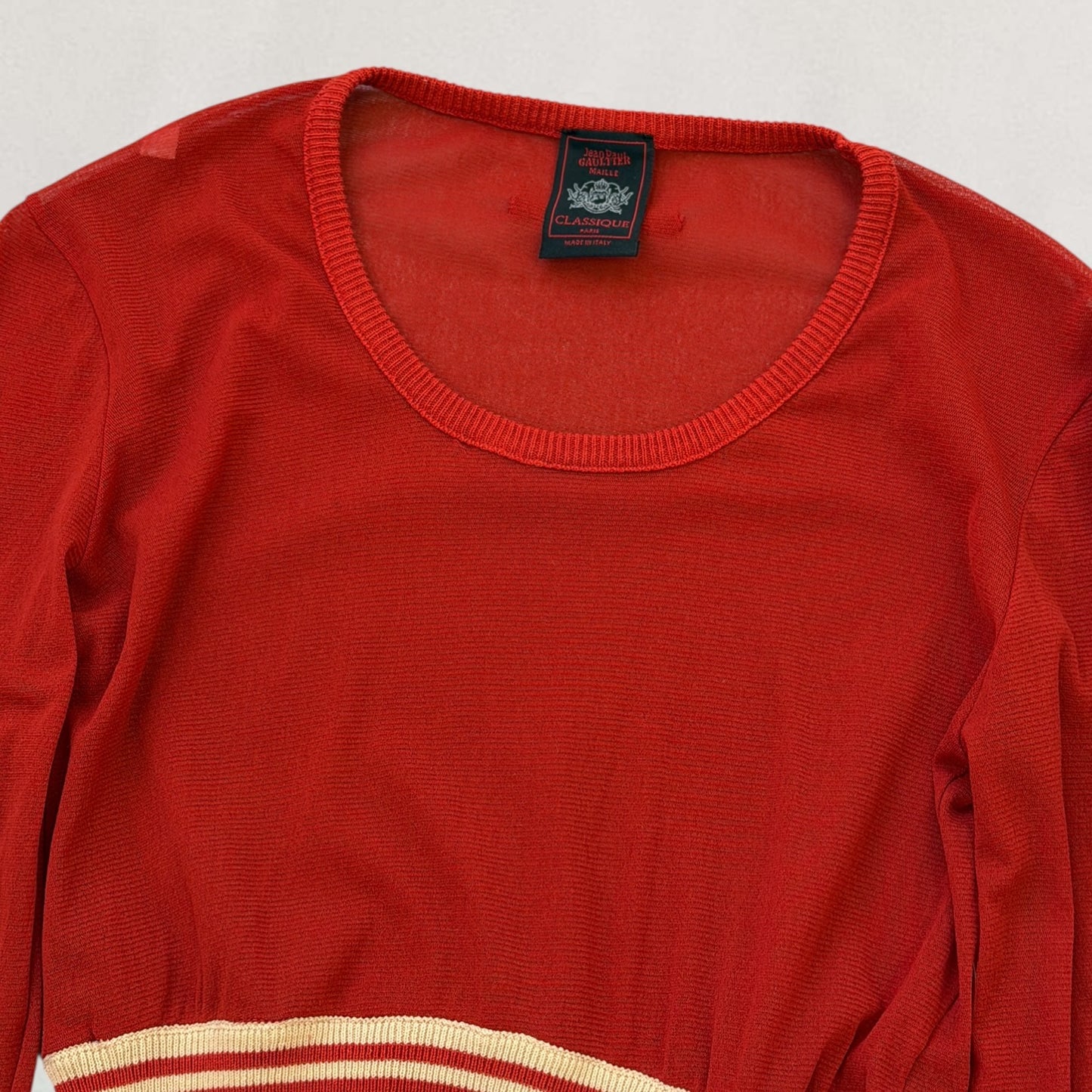 Jean Paul Gaultier mesh top