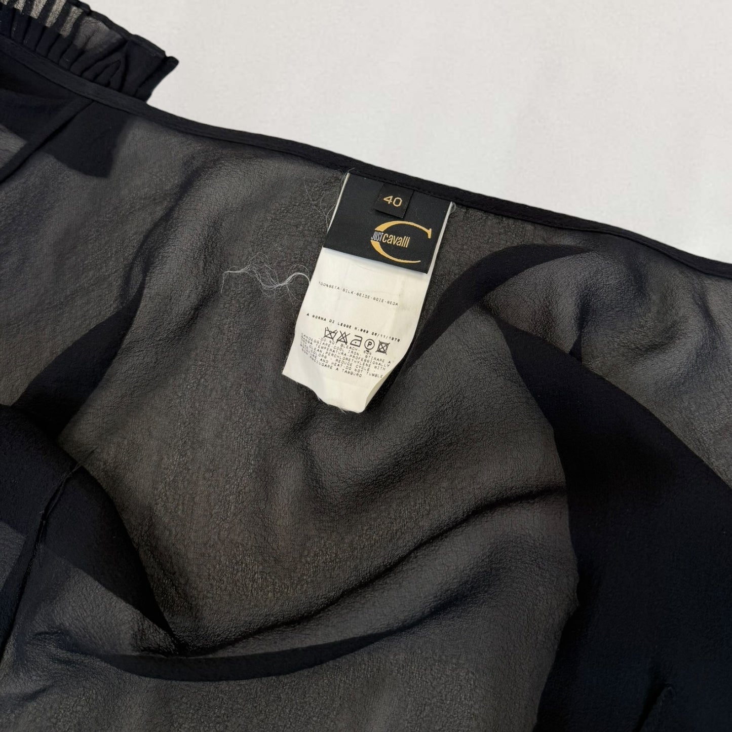Roberto Cavalli wrap T-shirt