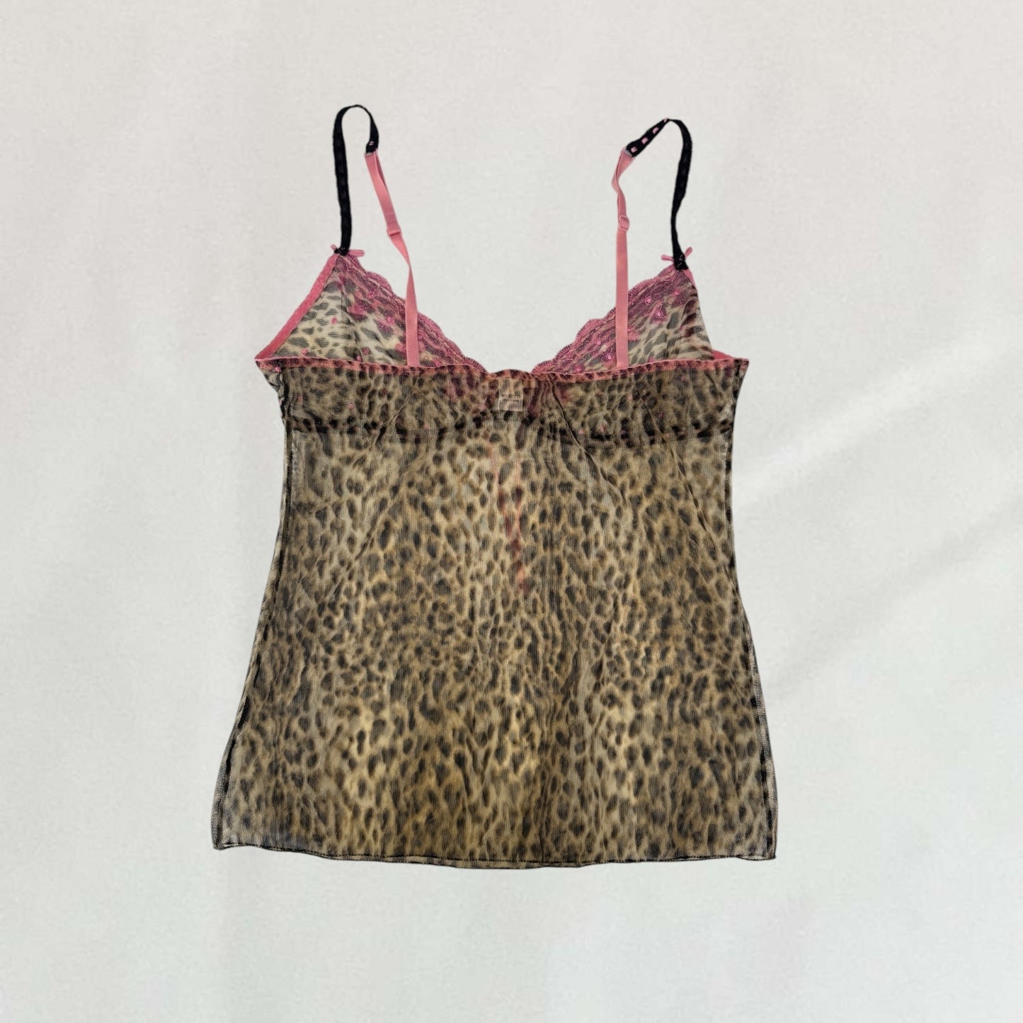 Roberto Cavalli leopard cami