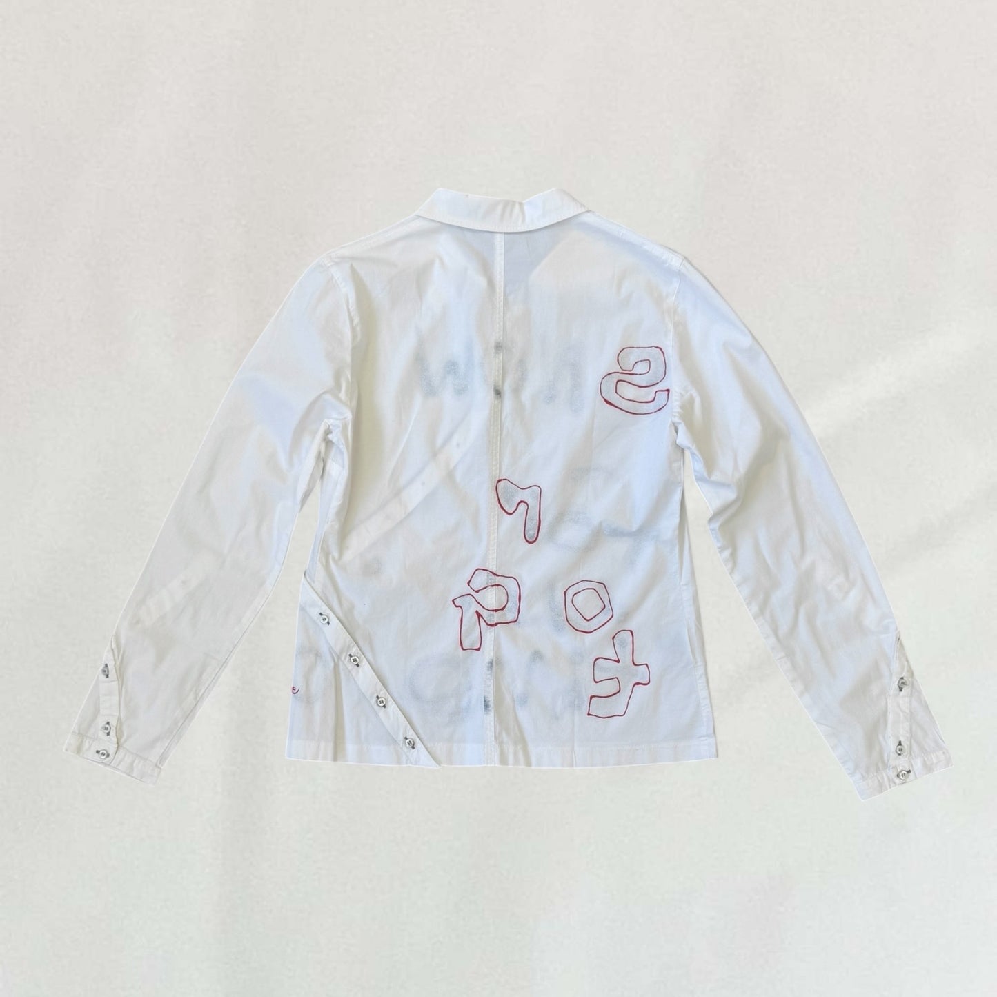 Cop Copine asymmetric shirt
