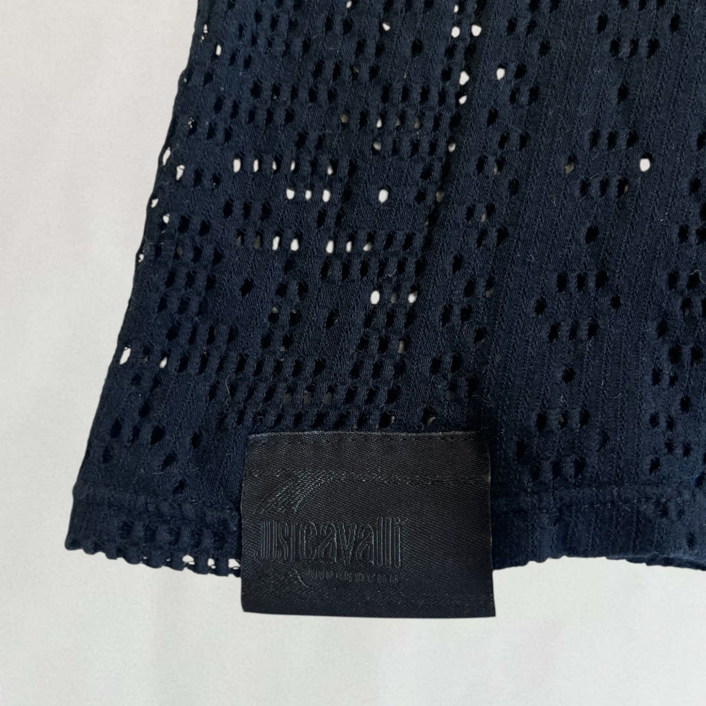 Marithé + François Girbaud netted cardigan
