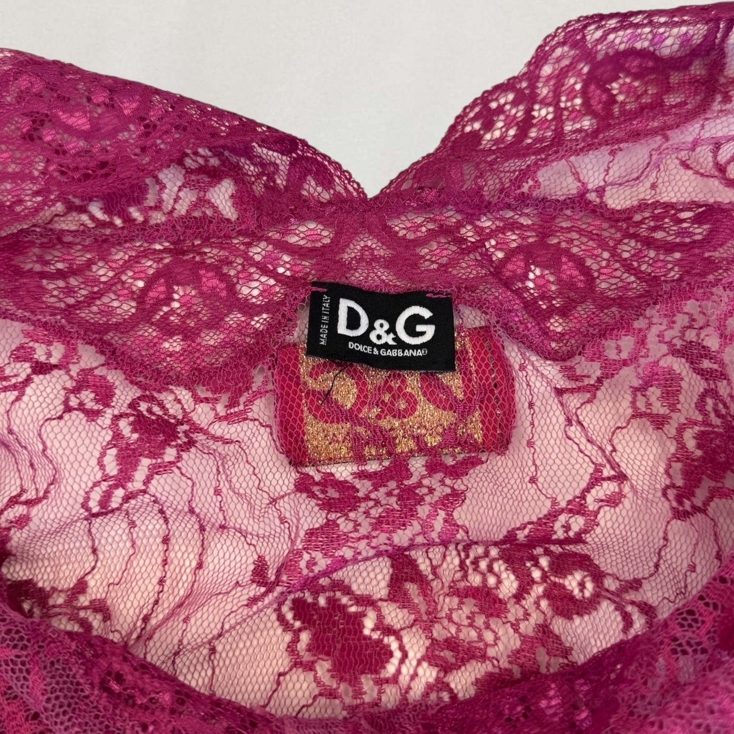 Dolce & Gabbana lace vest
