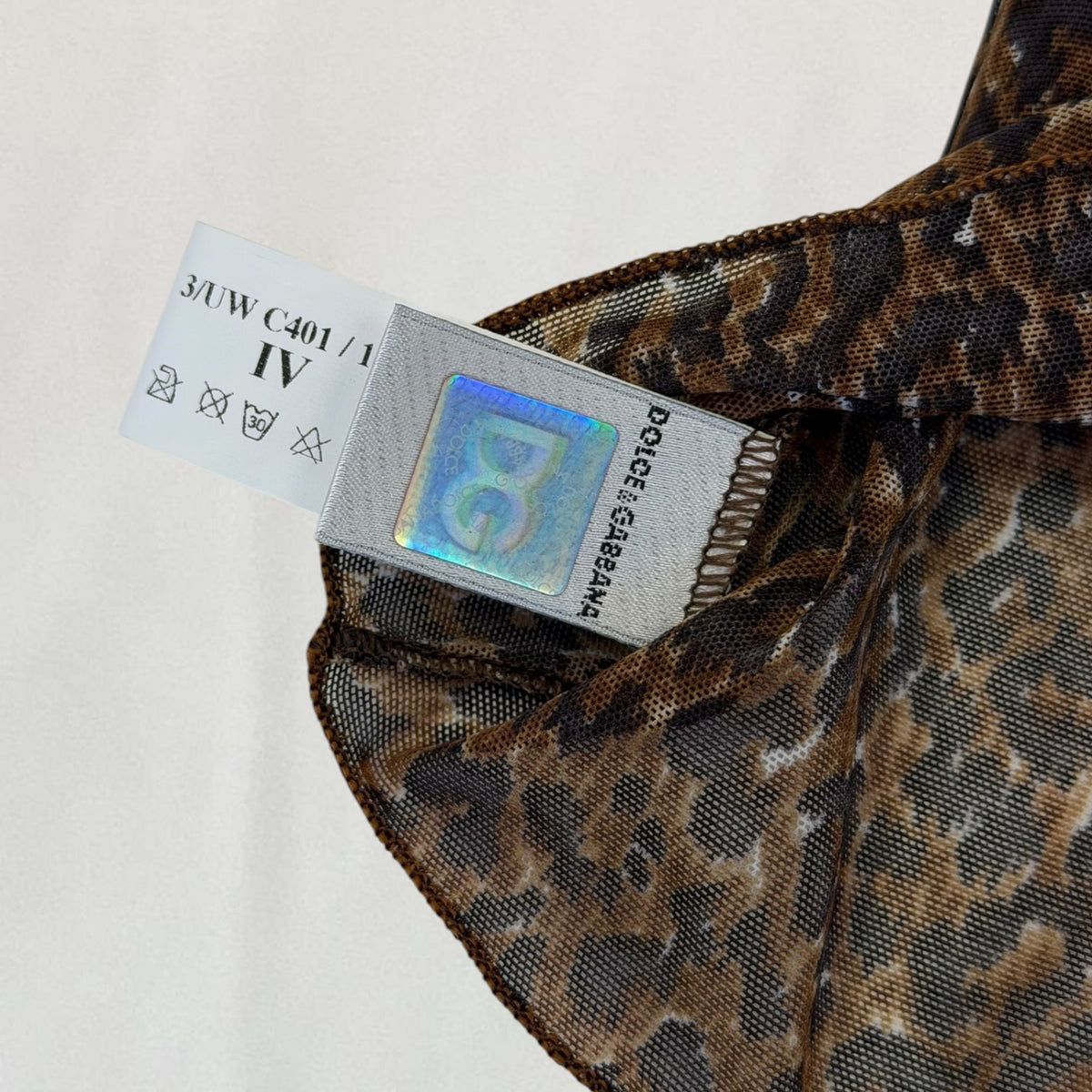 Dolce & Gabbana leopard print cami