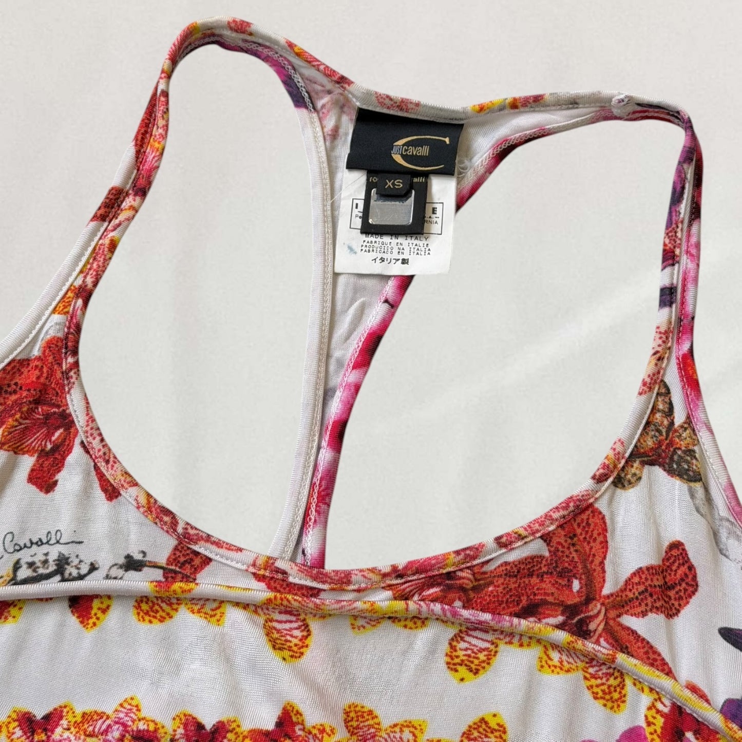 Roberto Cavalli floral vest