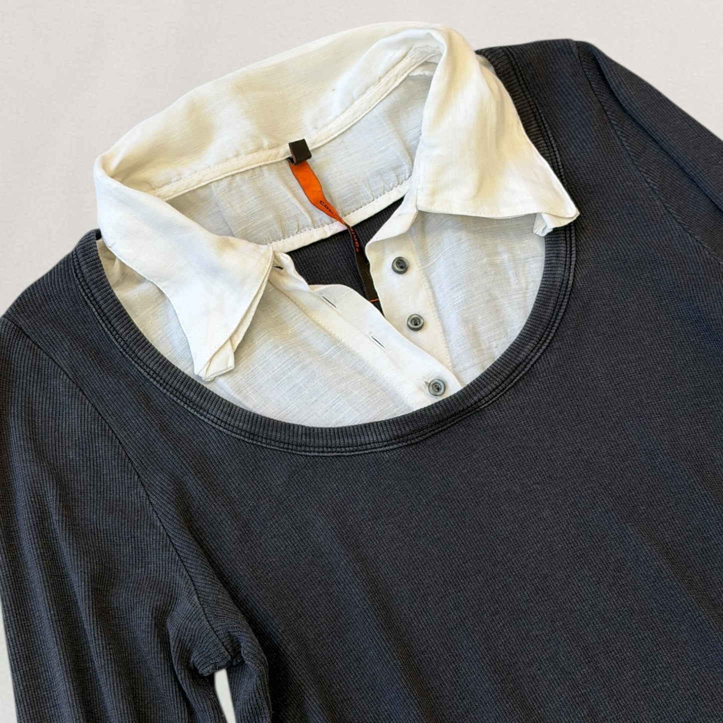 Cop Copine double layered top