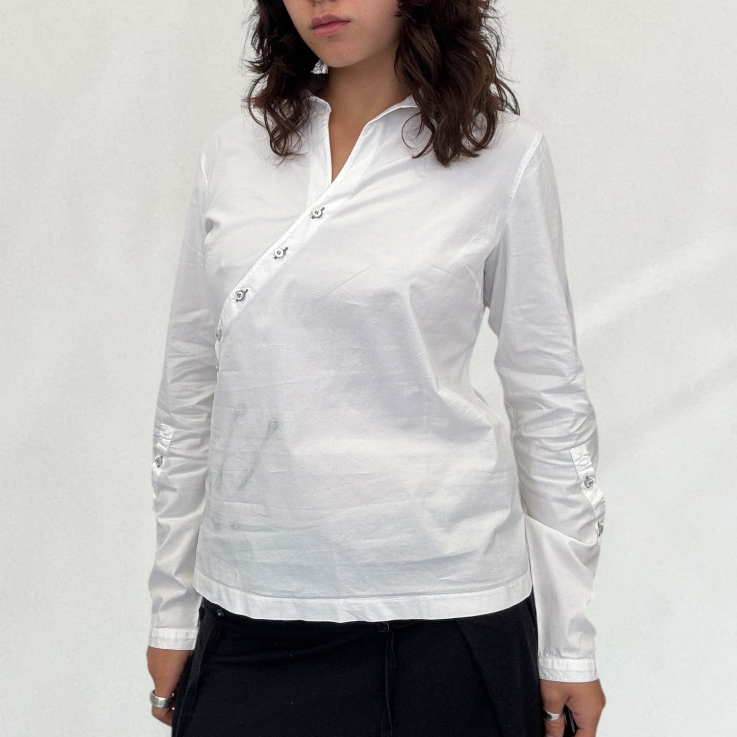 Cop Copine asymmetric shirt