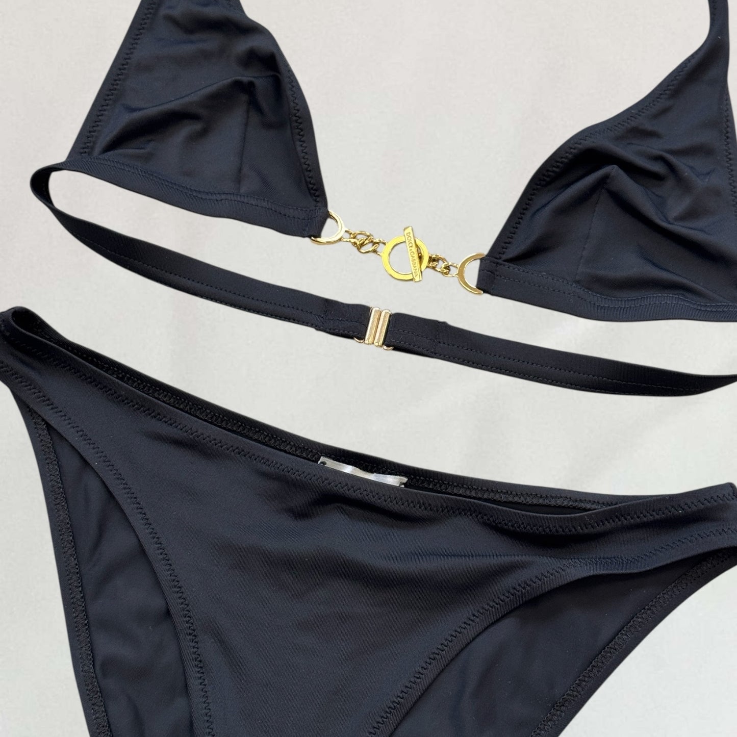 Dolce & Gabbana halter neck bikini