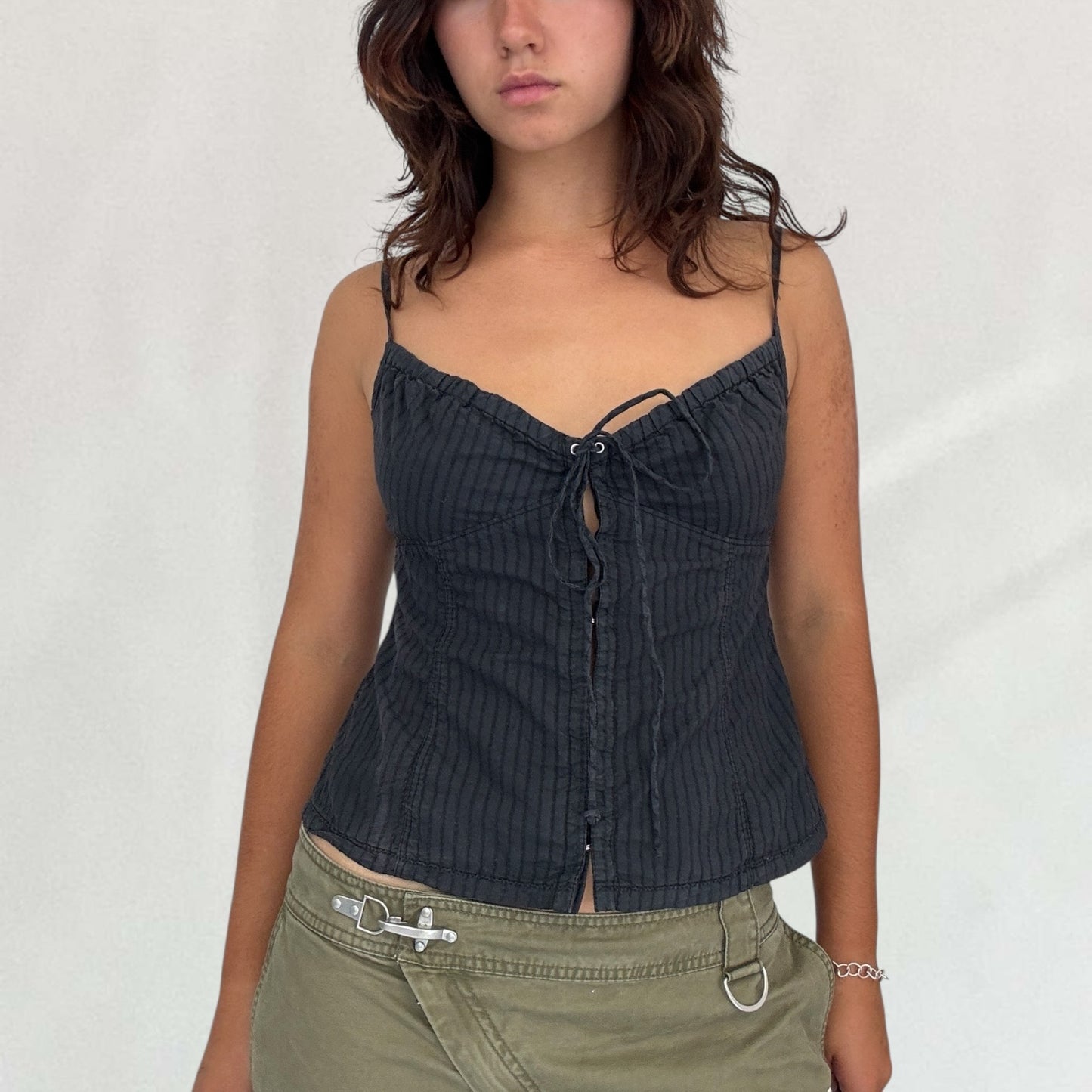 Miu Miu pinstripe cami