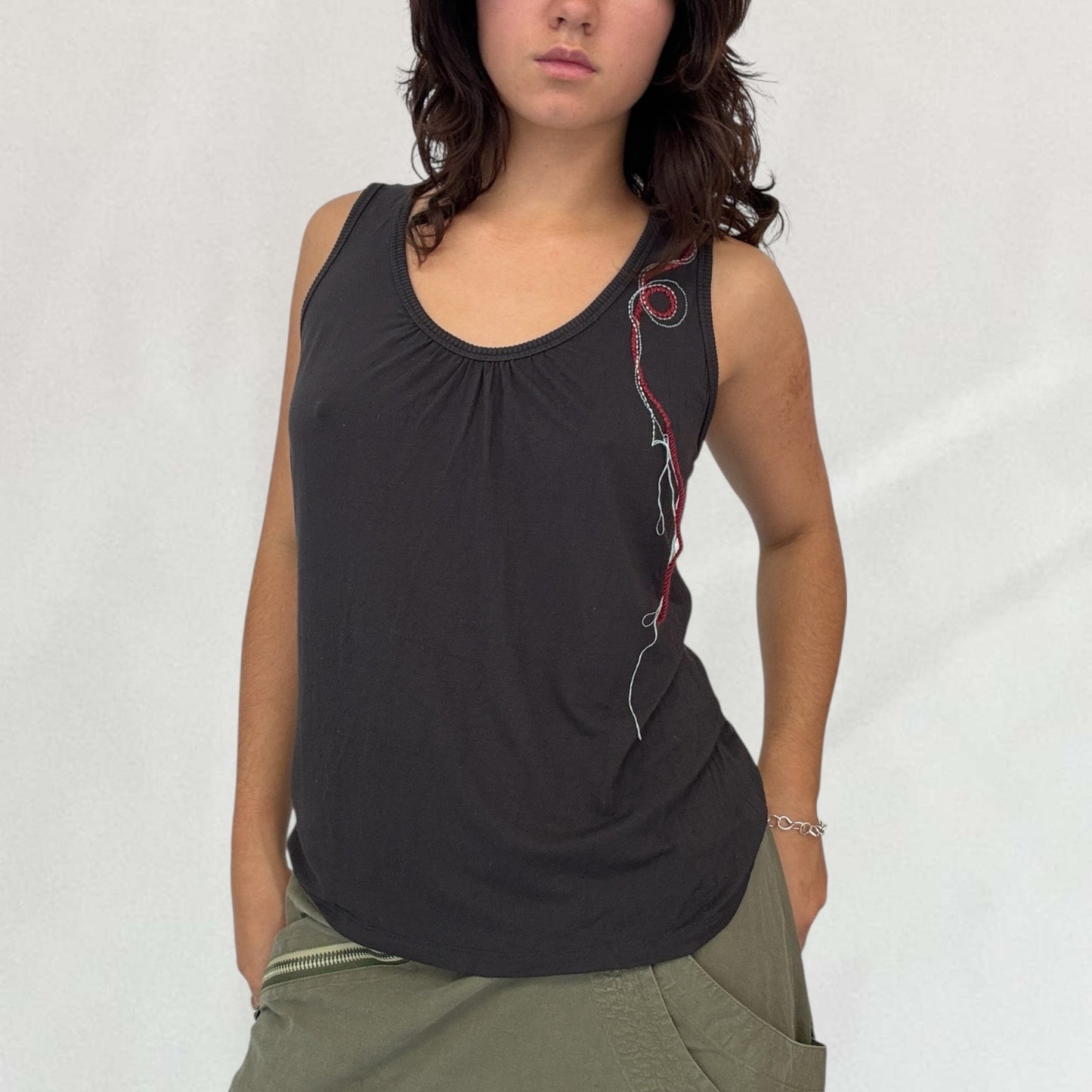 Cop Copine stitch detail vest