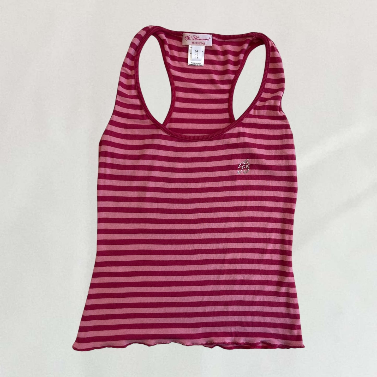 Blumarine striped vest