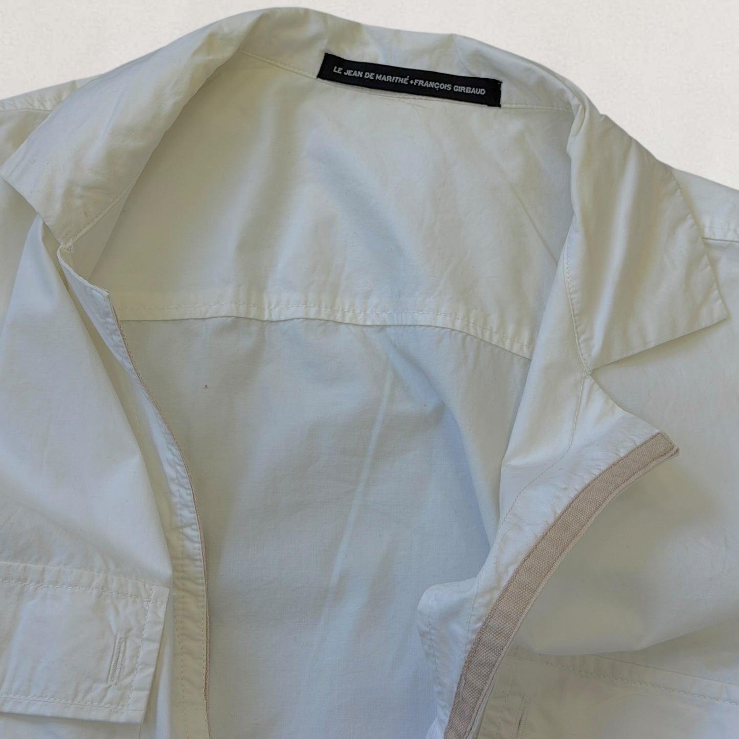 Marithé + François Girbaud wrap shirt